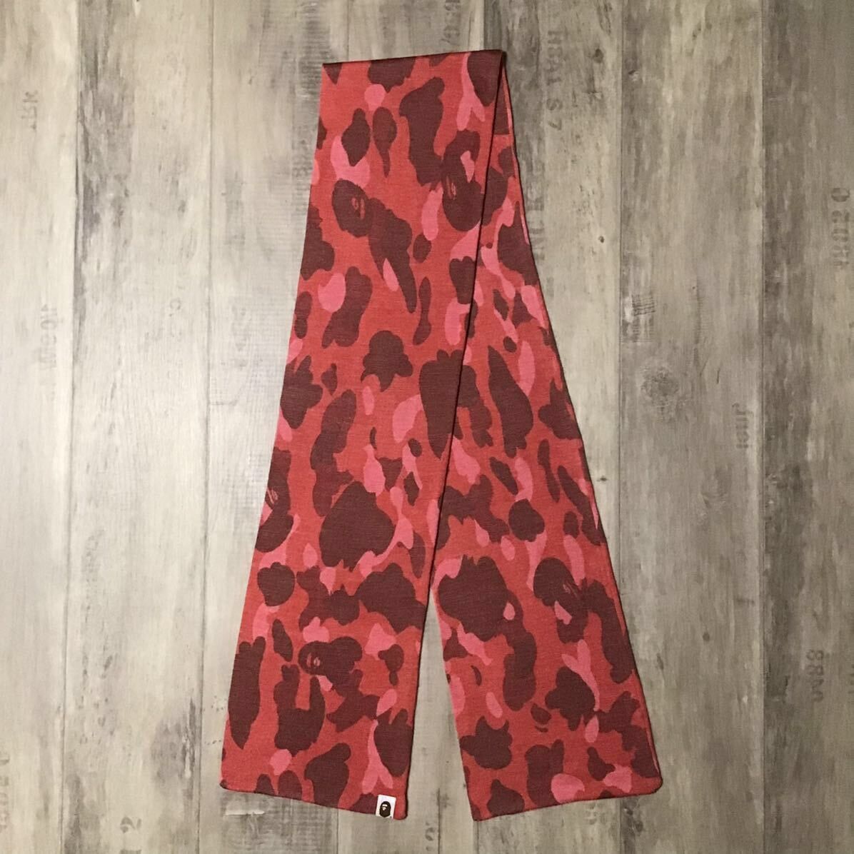 アベイシングエイプ✕Coca-Cola 赤迷彩柄エプロン Bape × Coca Cola Coca-Cola Bathing Ape Camo Red Apron | Grailed