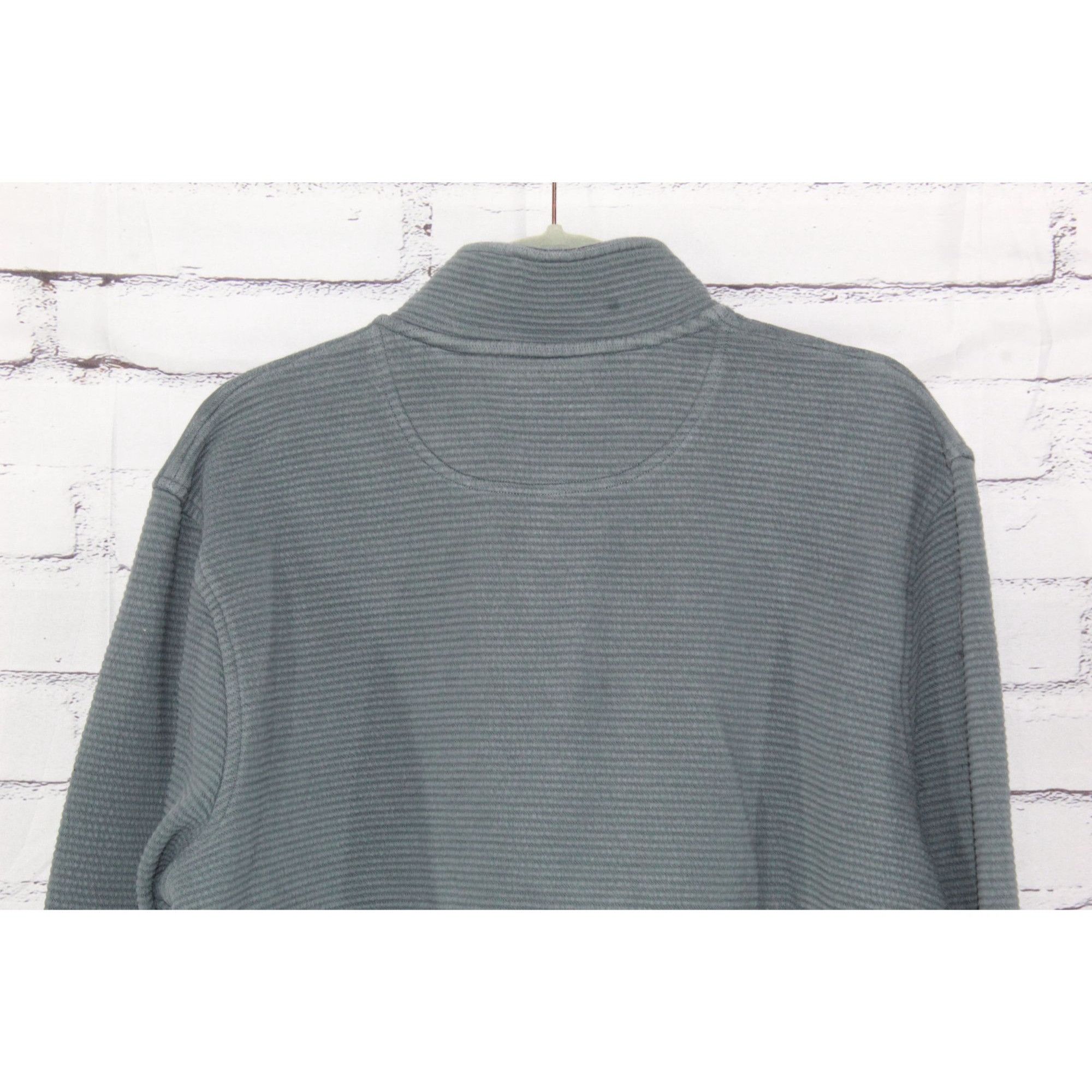 L.L. Bean LL Bean Men's Lakewashed Double Knit Quarter Zip Pullover Size US XL / EU 56 / 4 - 6 Thumbnail