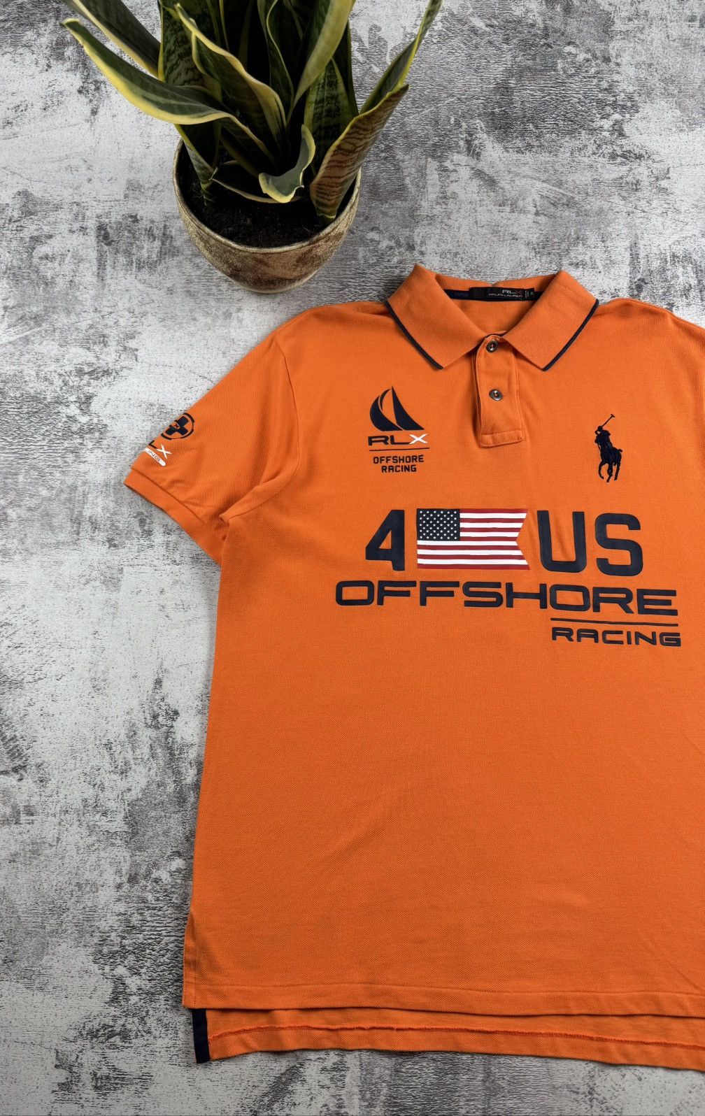 RLX Ralph Lauren RLX Ralph Lauren USA Racing American Chief Keef Polo T Shirt Size US XL / EU 56 / 4 - 3 Thumbnail
