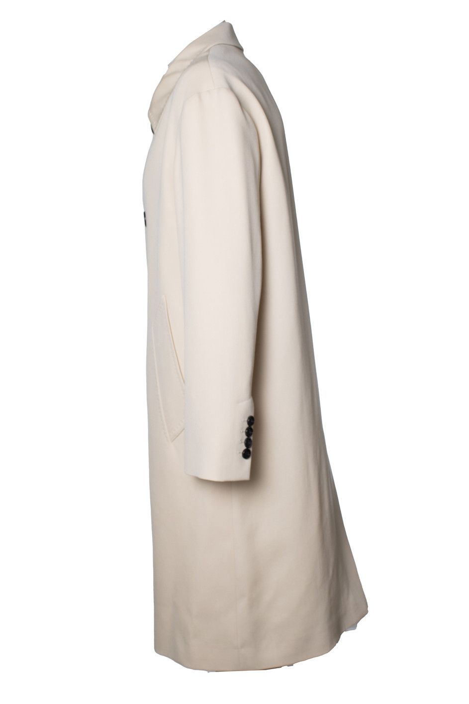 AMI Ami, beige overcoat with 2 slip pockets Size US M / EU 48-50 / 2 - 3 Thumbnail