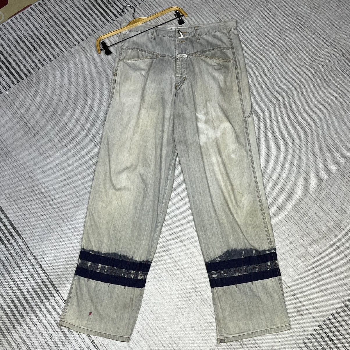 Marithe + Francois Girbaud Vintage Marithe Girbaud Francois Trashed? pant Size US 34 / EU 50 - 3 Thumbnail