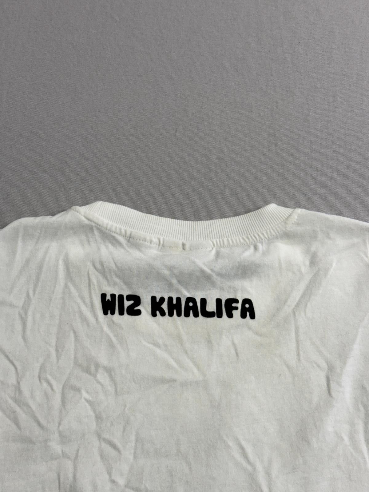 Wiz Khalifa Wiz Khalifa Rap T-shirt Burning Marijuana Weed Leaf Skull -M Size US M / EU 48-50 / 2 - 5 Thumbnail