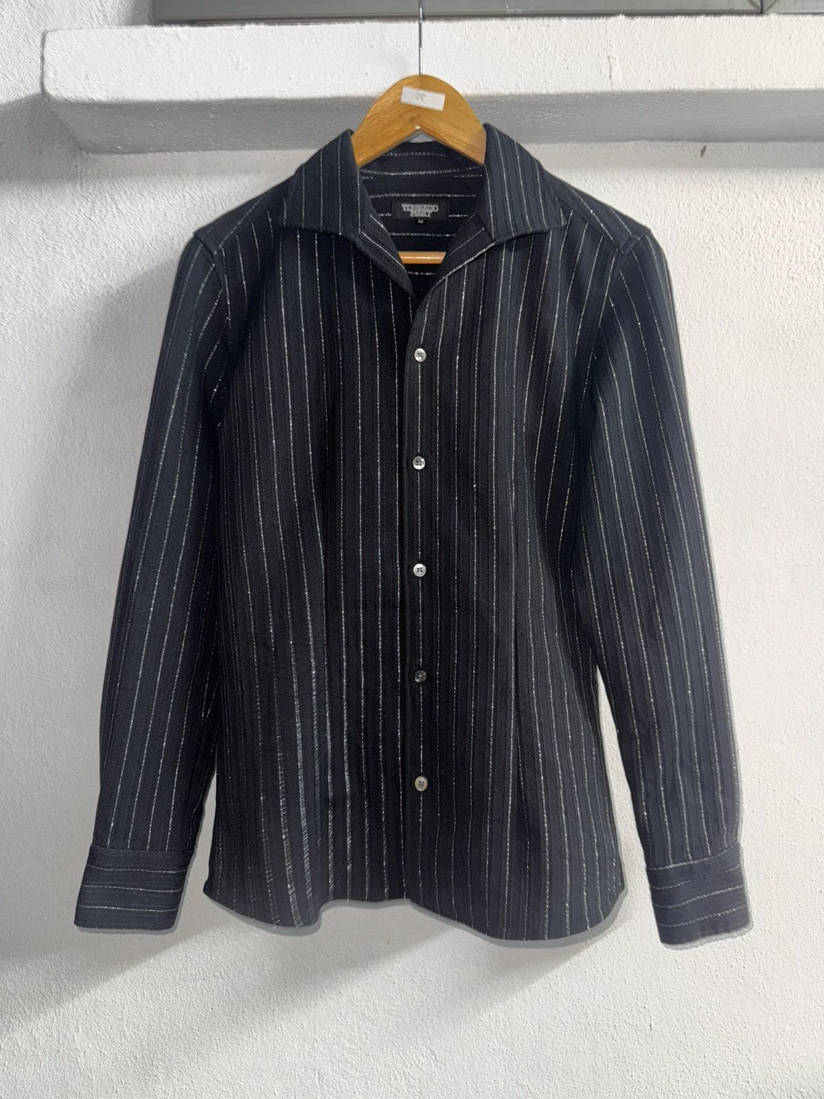 Ternado Mart Black Strip Long Shirt