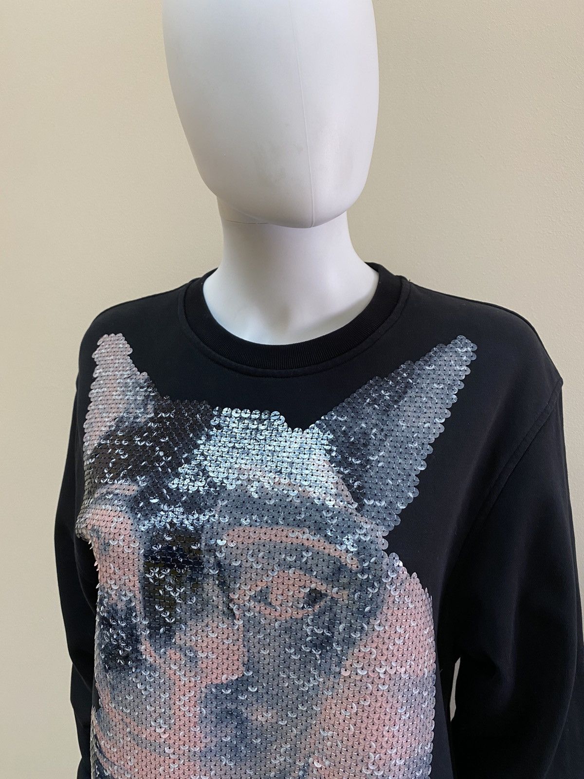Alexander McQueen Alexander Mcqueen Sequin Sweatshirt Dress Size S Size S / US 4 / IT 40 - 6 Thumbnail