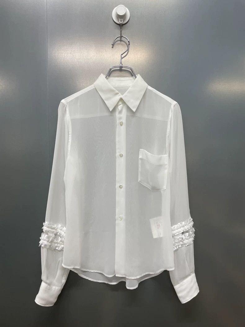 Comme des Garcons Comme Des Garcons Medieval pinched cuffs polyester pointed Size XS / US 0-2 / IT 36-38 - 1 Thumbnail