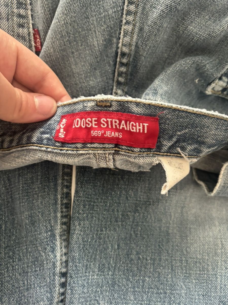Levi's × Vintage Levi’s BasketCase Gallery Blowout Jeans Inspo Size US 34 / EU 50 - 2 Thumbnail