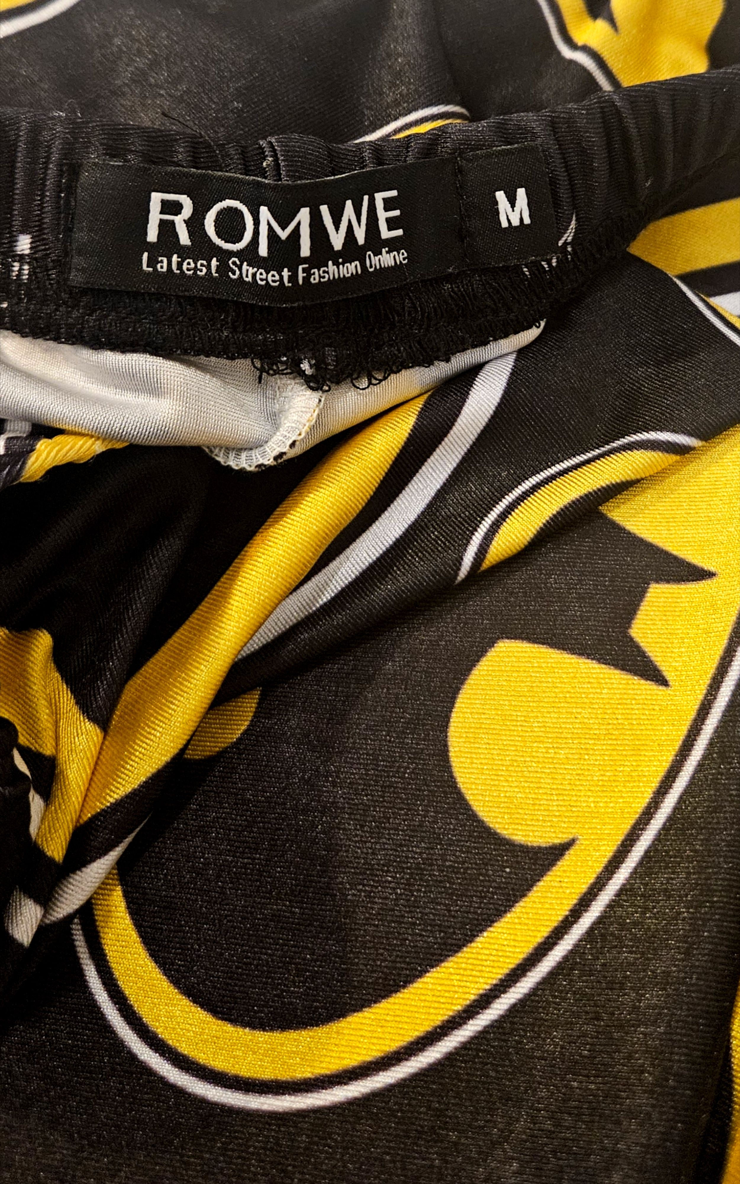Other VINTAGE BATMAN LEGGINGS BRIGHT Size 26" / US 2 / IT 38 - 5 Thumbnail