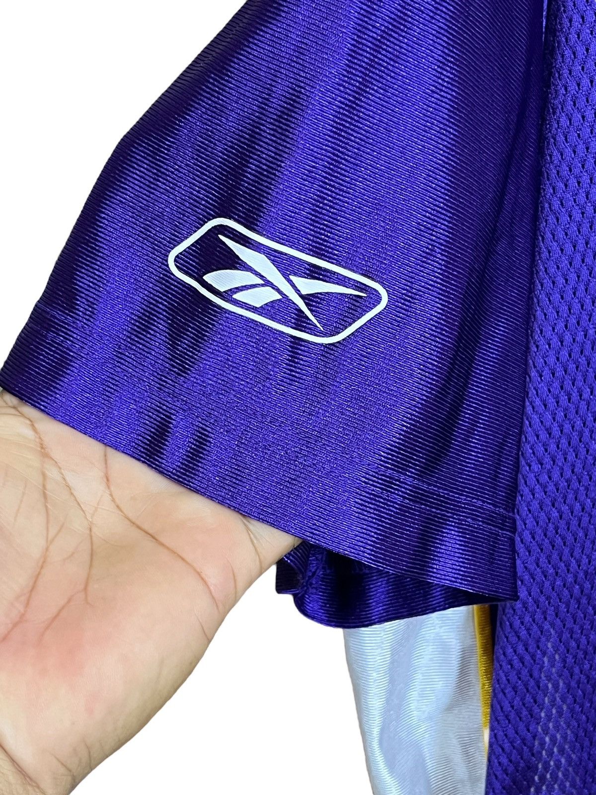 NFL NICE🔥VIKINGS ADRIAN PETERSON #28 REEBOK 6XL NFL JERSEY Size US XXL / EU 58 / 5 - 8 Thumbnail
