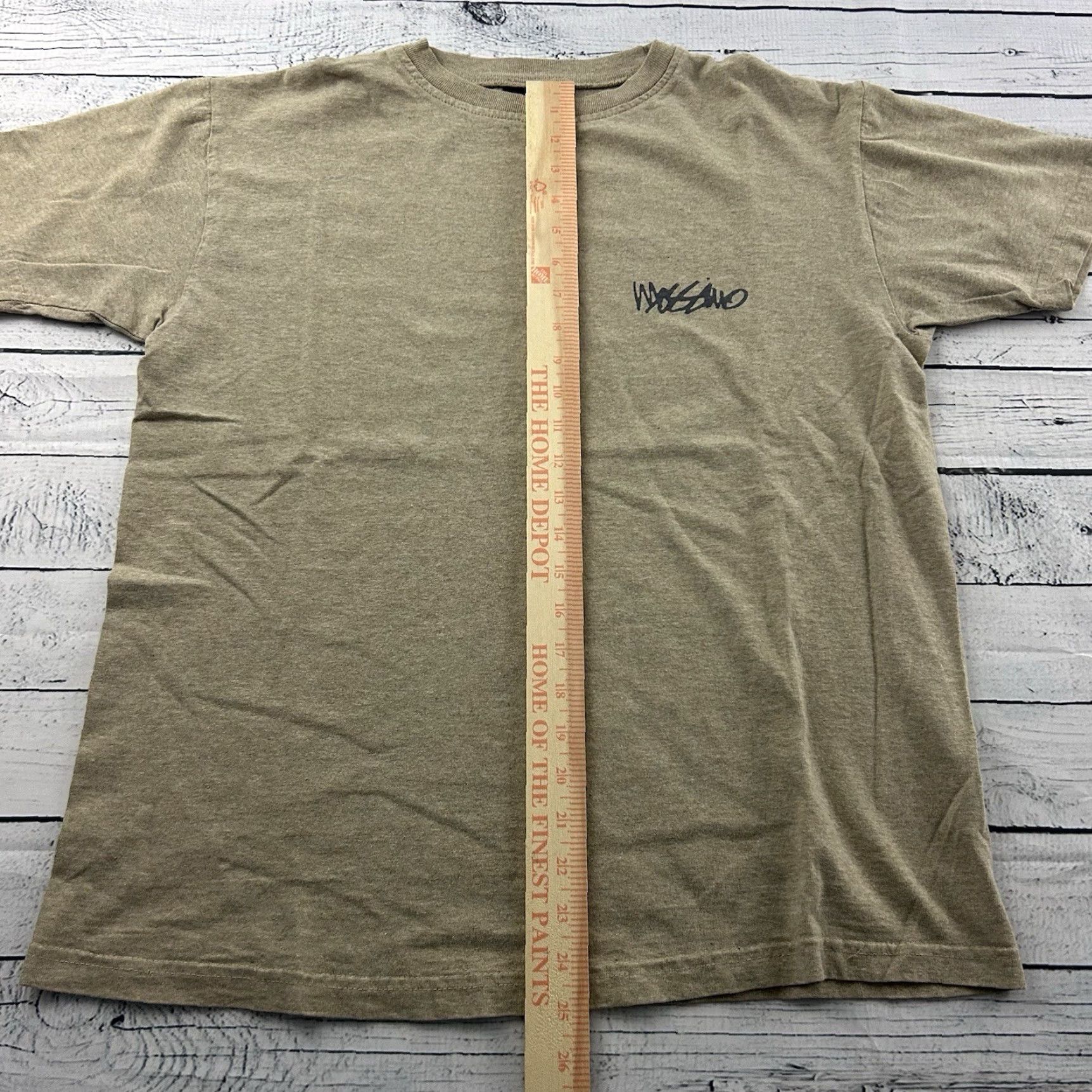 Mossimo VINTAGE Mossimo Short Sleeve T Shirt Mens L Tan Brown Script Logo 90s Size US L / EU 52-54 / 3 - 4 Thumbnail