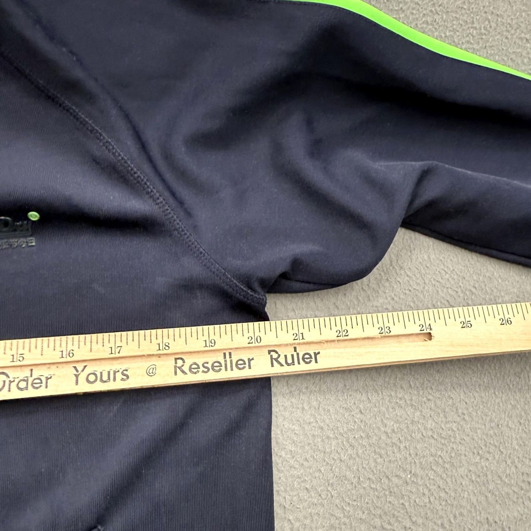 Superdry Superdry International Athletic Jacket Mens M Navy Green Full Zip Pockets Colorblock - Mens Size US M / EU 48-50 / 2 - 5 Thumbnail