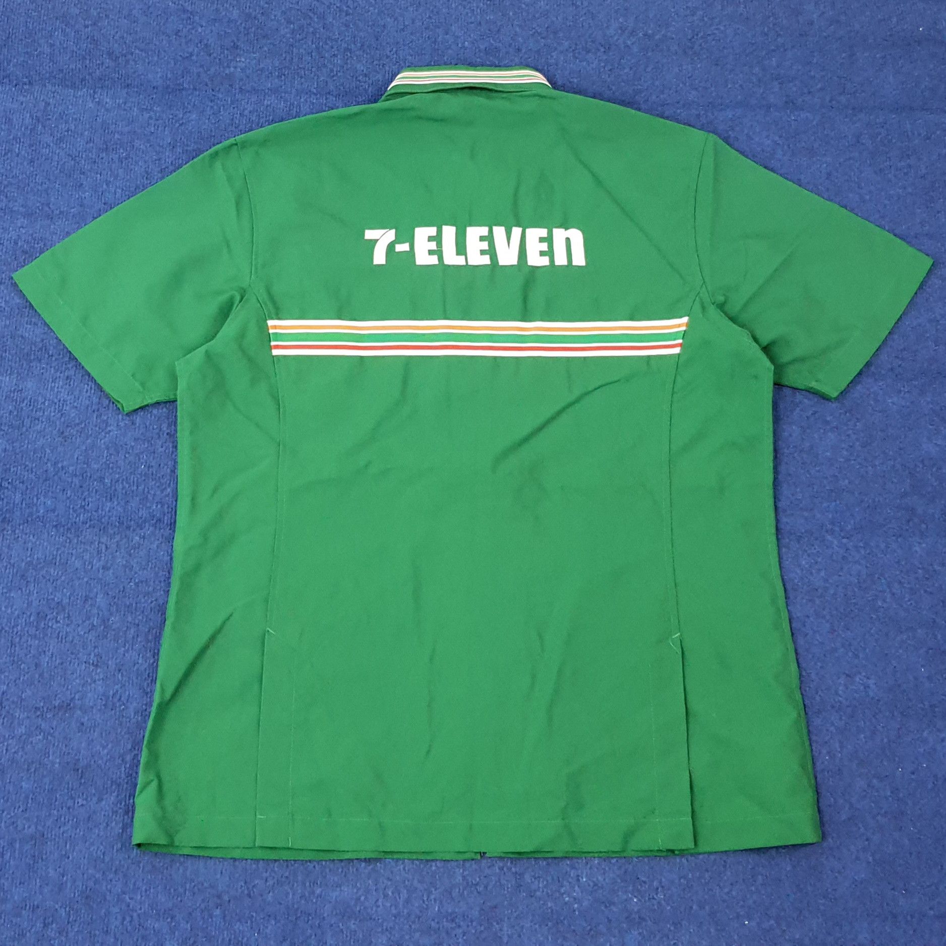 Japanese Brand Vintage 7 Eleven Japan Staff Uniform Work Jacket C259N33 Size US L / EU 52-54 / 3 - 1 Thumbnail