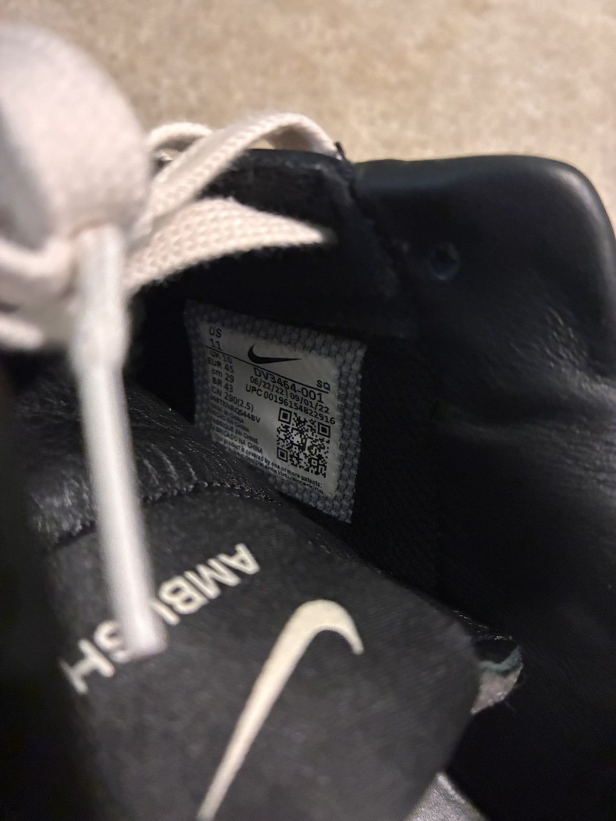 Ambush Design × Nike black nike x ambush air force 1 Size US 11 / EU 44 - 9 Thumbnail