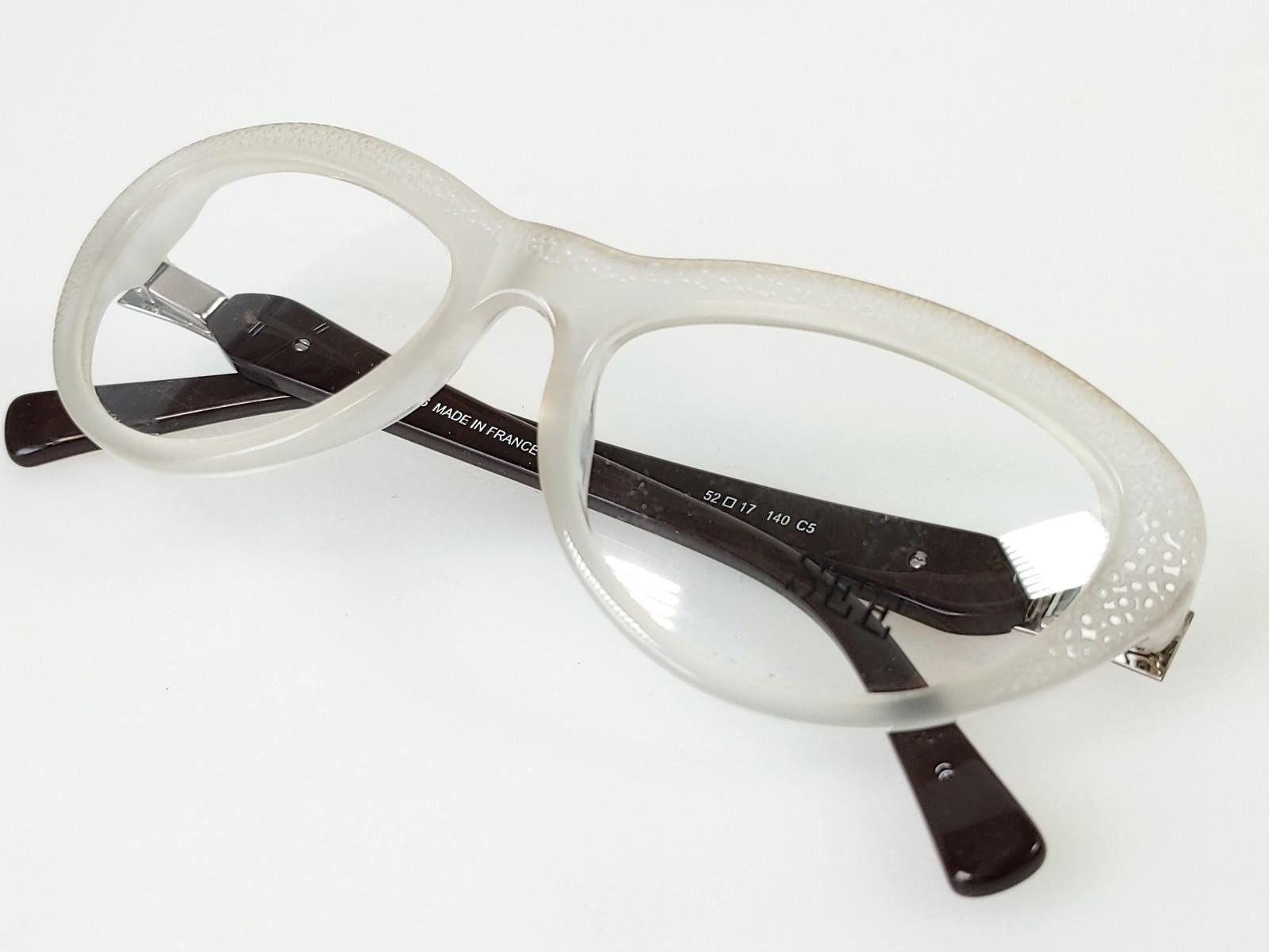 SEE Eyewear France 1796 Eyeglasses Women White Cateye
