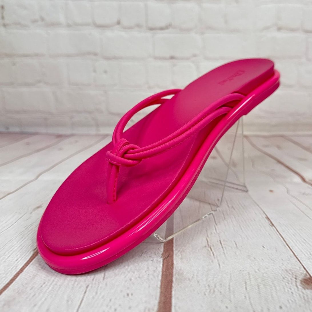 Olukai NWT Olukai ‘Aka Pink Plumeria Flip Flop Sandals Women’s Sz 9 Size US 9 / IT 39 - 4 Thumbnail