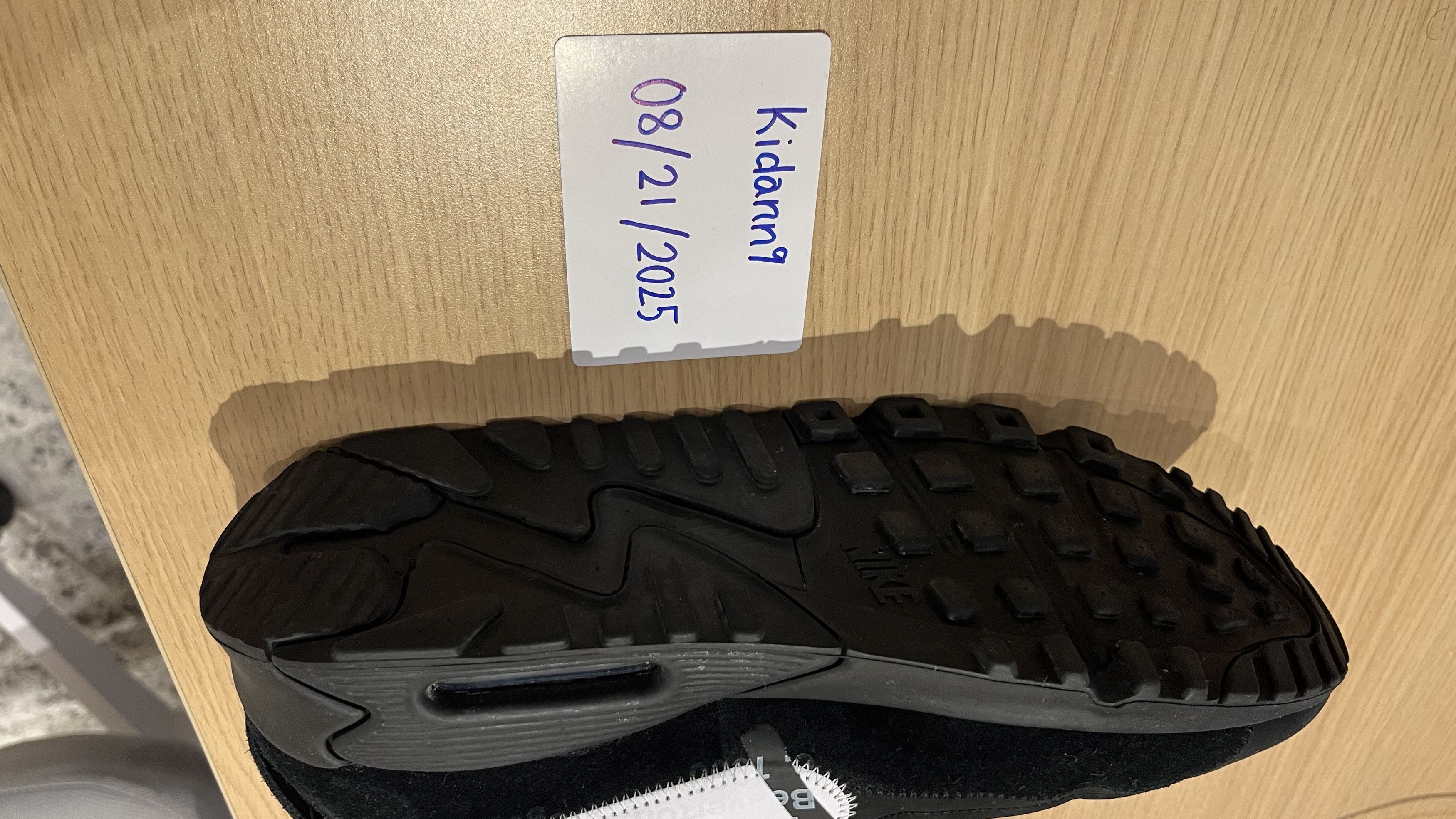 Nike × Off-White Nike Air Max 90 Off-White Black Size US 9.5 / EU 42-43 - 7 Thumbnail