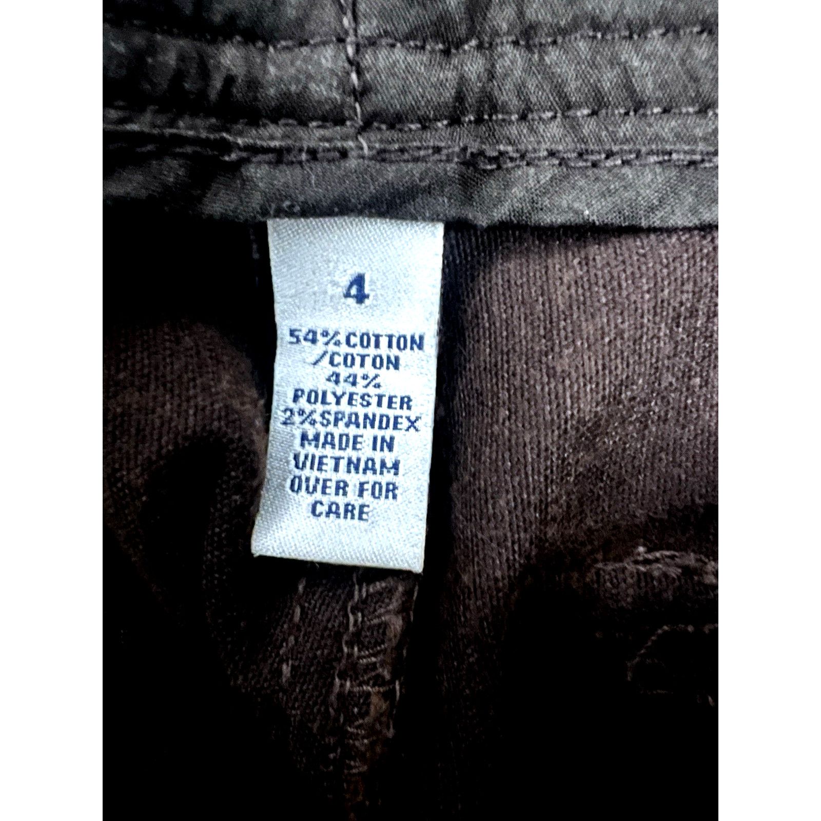 Abercrombie & Fitch Abercrombie and Fitch Brown Corduroy Crop Pants Womens 4 Size 27" / US 4 / IT 40 - 7 Thumbnail
