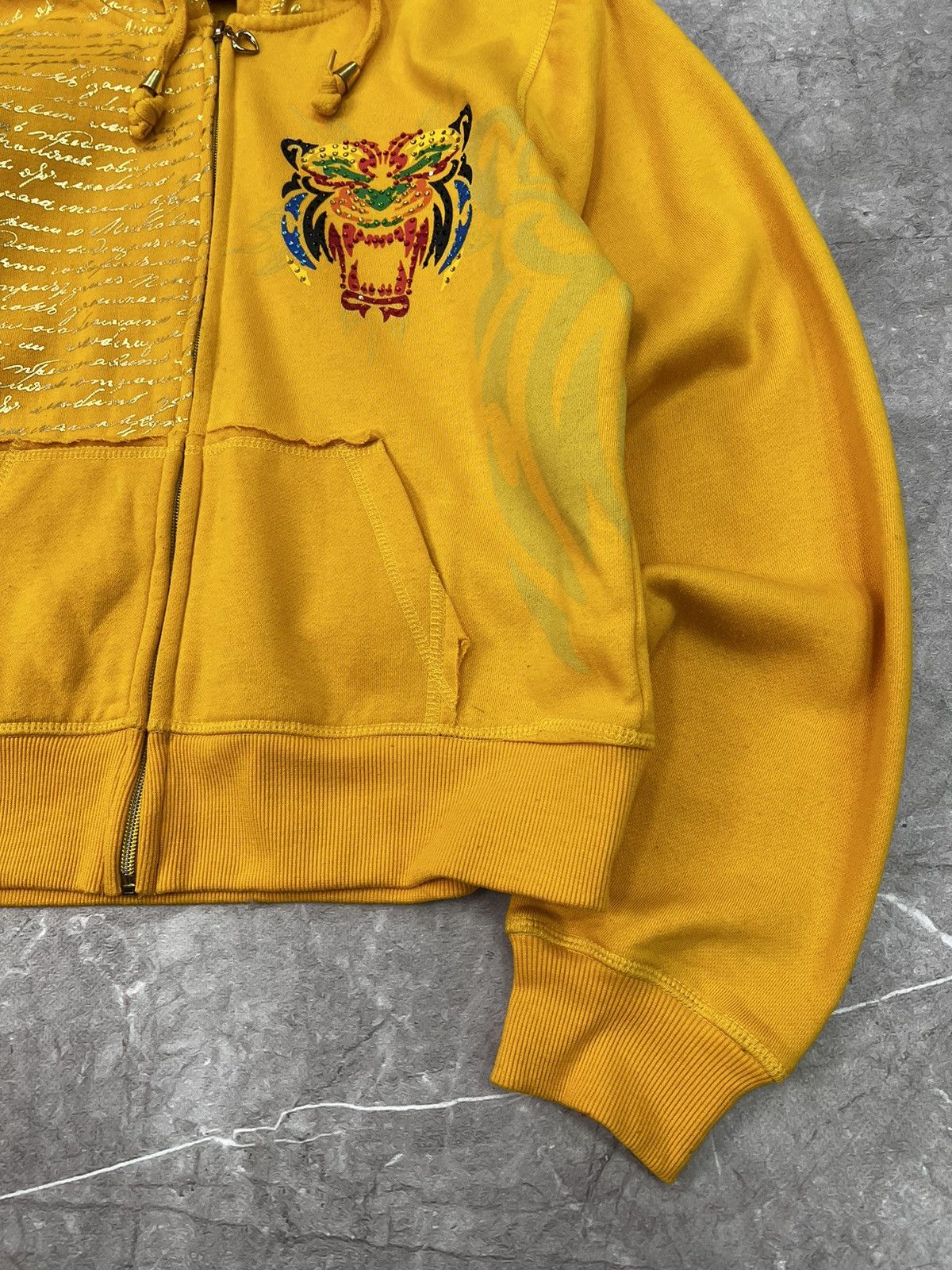 Christian Audigier × Ed Hardy × Vintage Vintage Ed Hardy Christian Audigier Style Hoodie Size US M / EU 48-50 / 2 - 7 Thumbnail