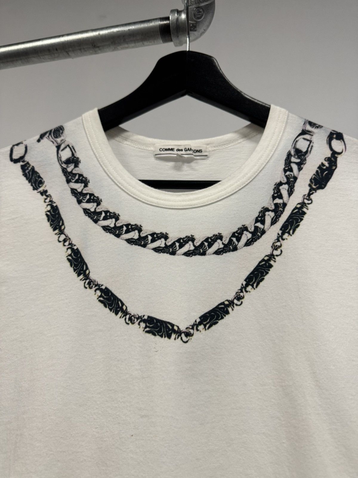 Chrome hearts x cdg tee