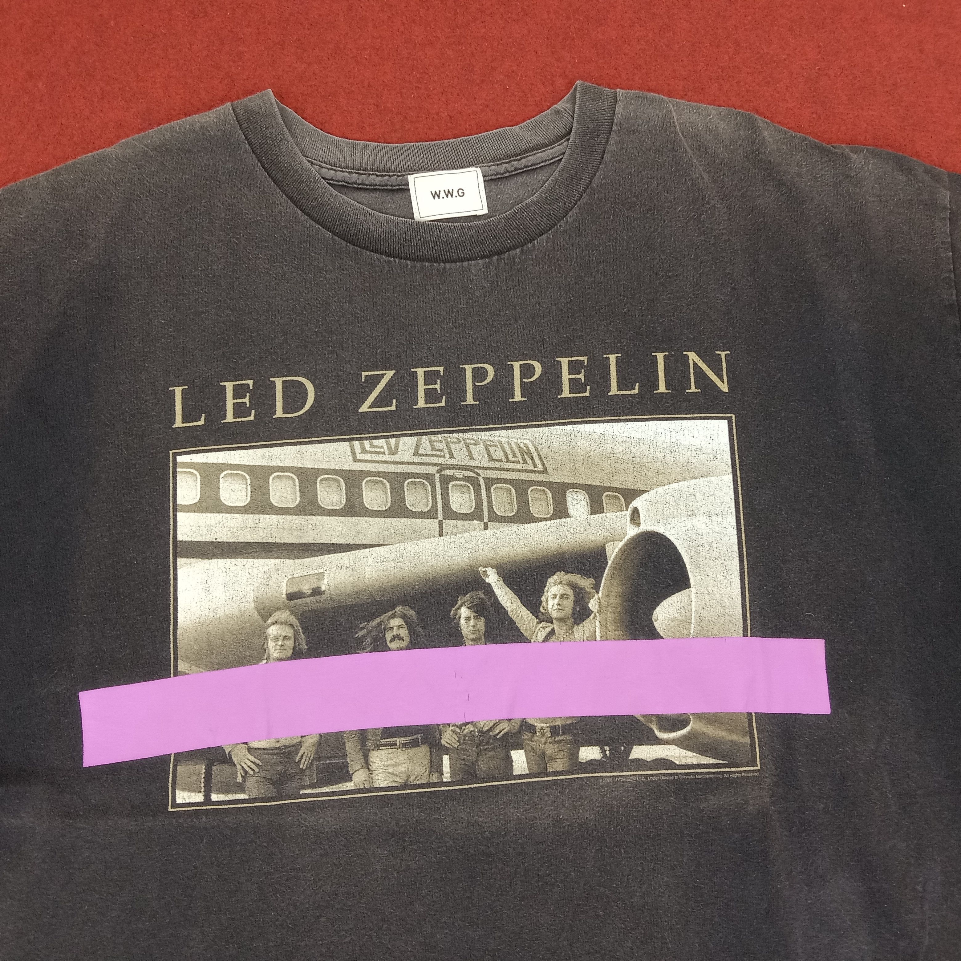 Band Tees Led Zeppelin Rock Band Photo Print Style Music Tshirt Size US XXL / EU 58 / 5 - 2 Thumbnail