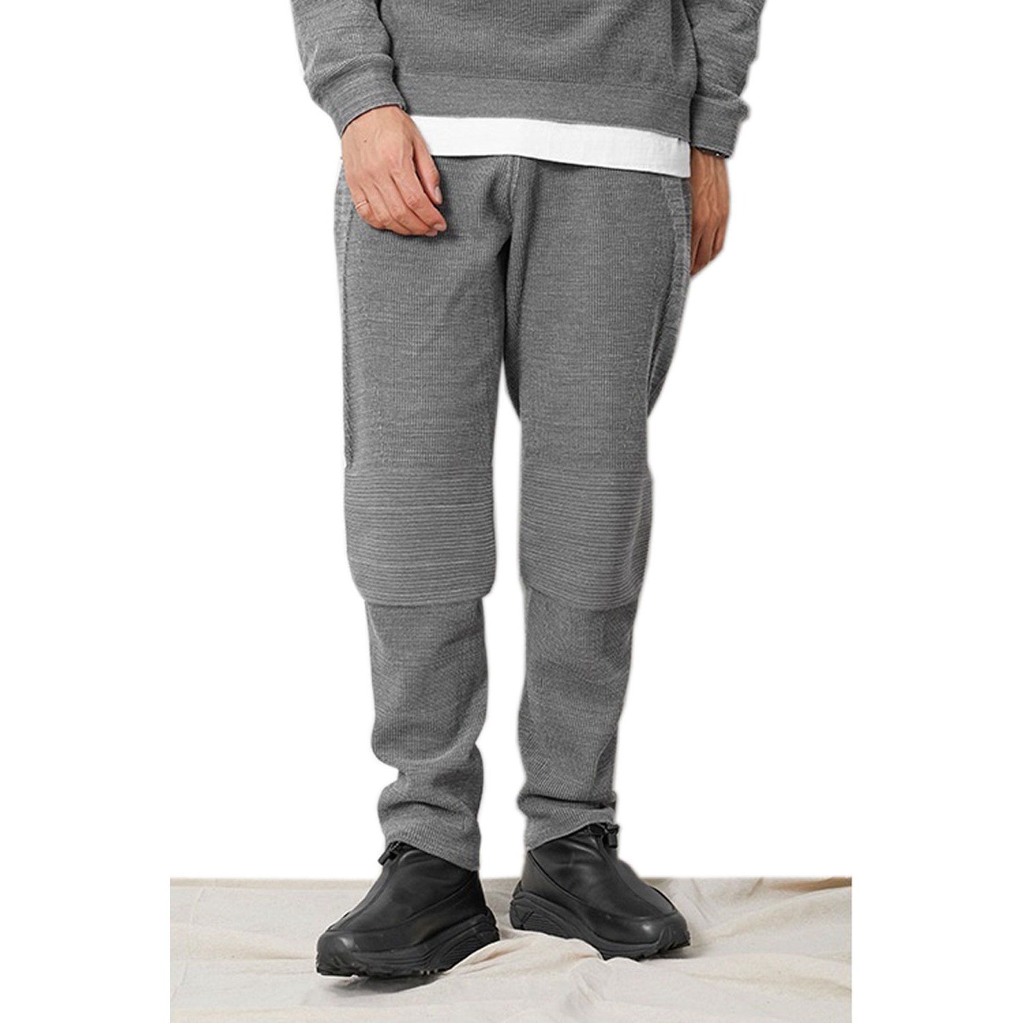 Snow Peak NEW Snow Peak Made in Japan Gray WG Stretch Knit Pants Size US 30 / EU 46 - 1 Thumbnail