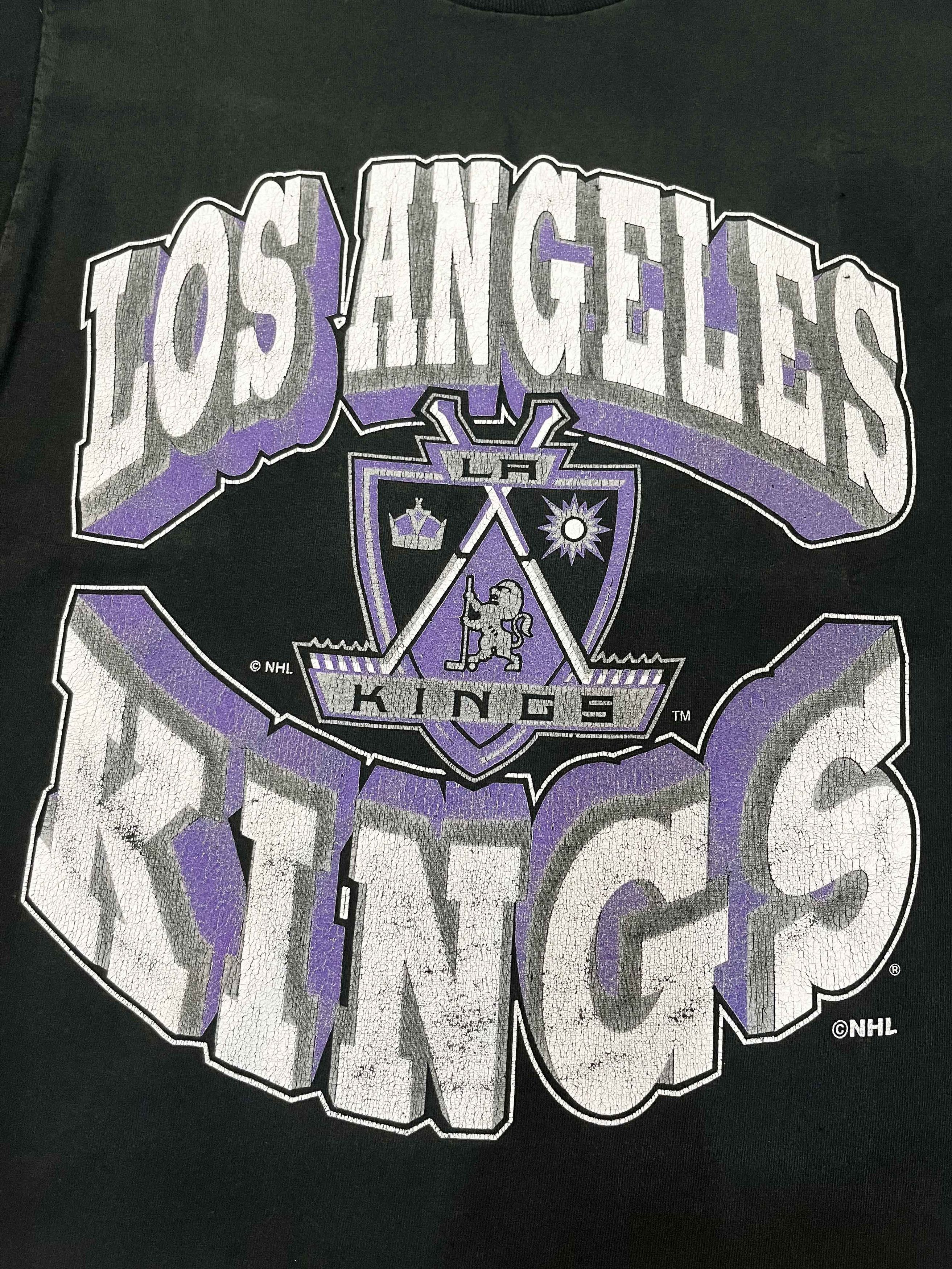 NHL × Vintage Vintage NHL Los Angeles Kings Hockey T-Shirt Size US M / EU 48-50 / 2 - 2 Thumbnail