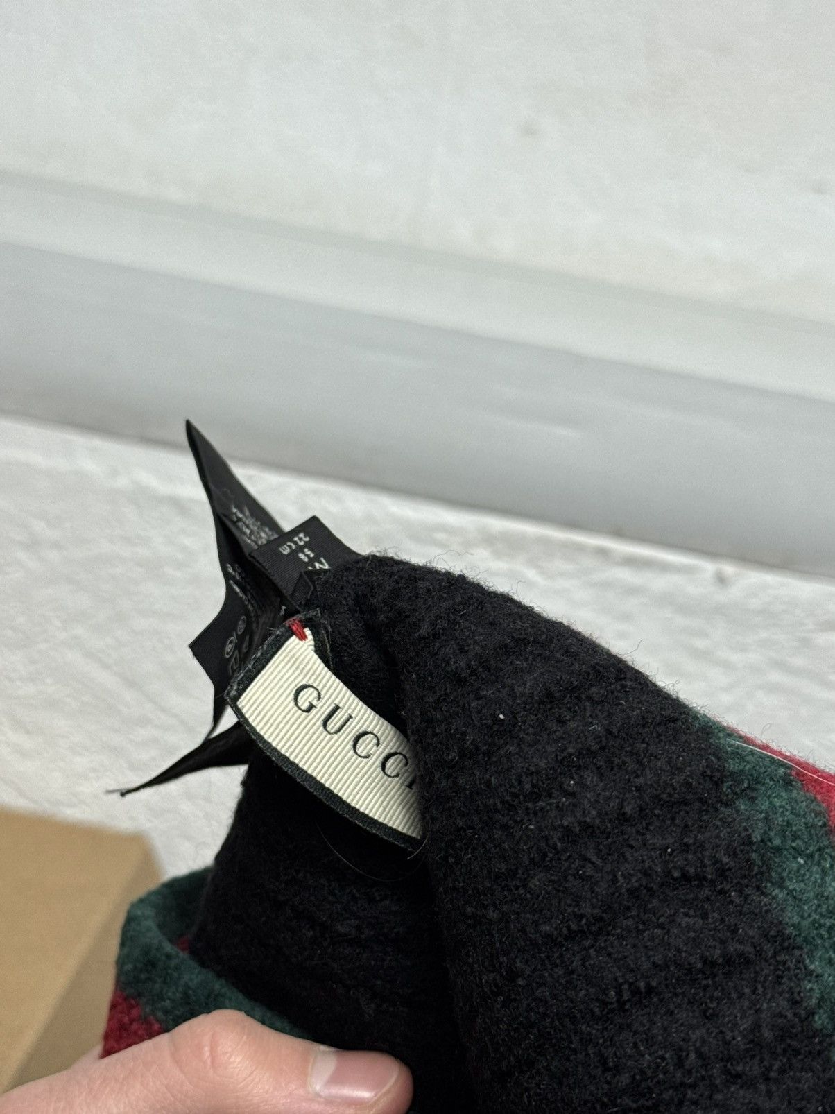 Gucci Gucci Wool Luxury Black Hat Size ONE SIZE - 11 Thumbnail