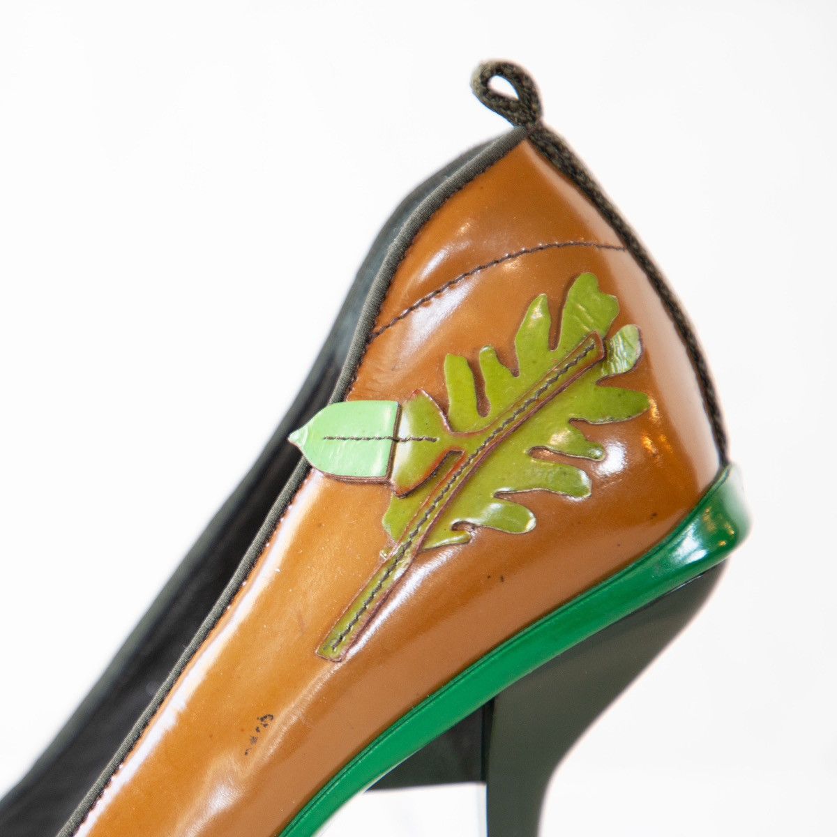 Prada Prada FW 1999 Foliage Heels Size US 7.5 / IT 37.5 - 10 Thumbnail