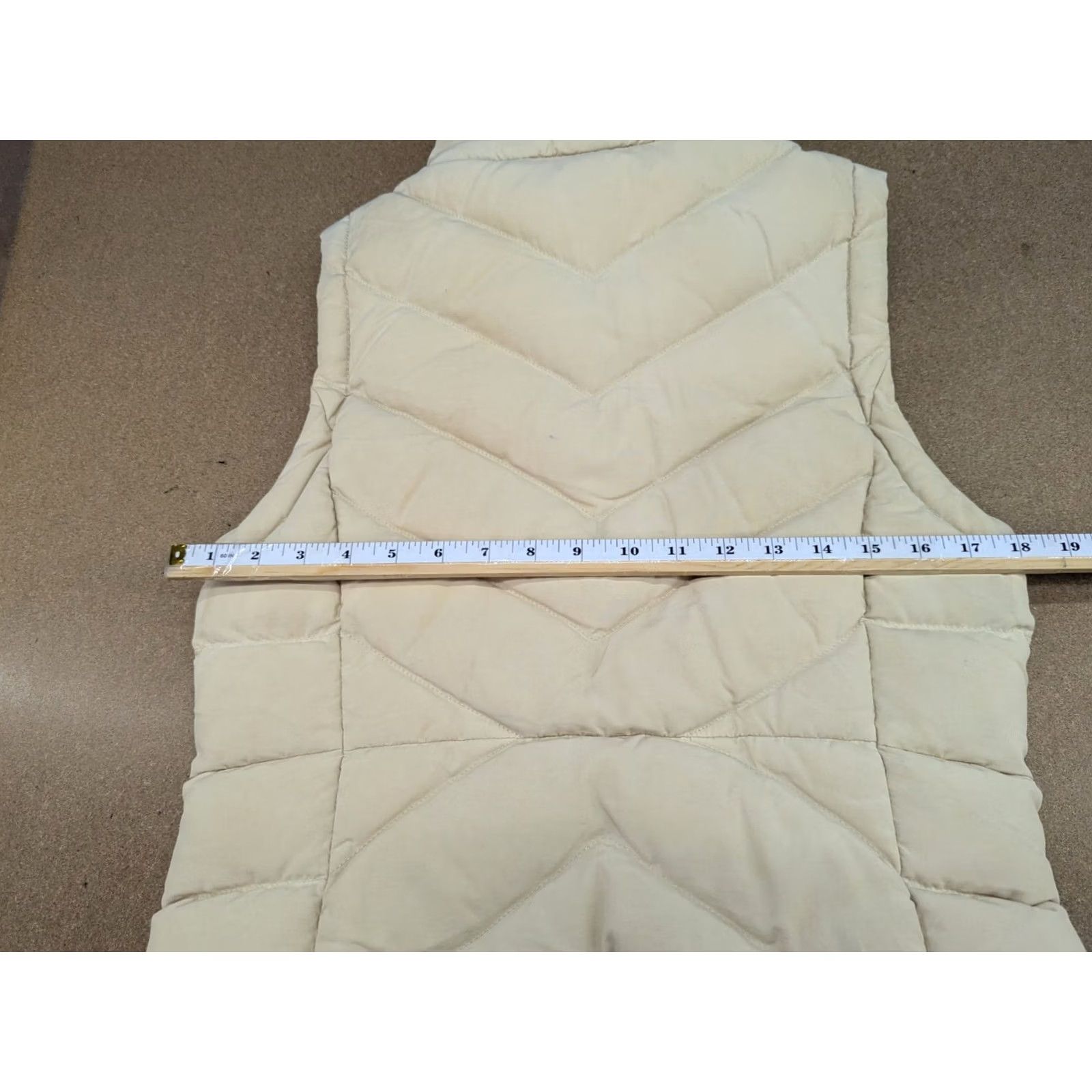Vintage VINTAGE Polo Jeans Company Womens Goose Down Vest Size S Creamy White Gilet Vest Womens Goose Down Polo Jeans Company S White Down VEST Size 28" / US 6 / IT 42 - 2 Thumbnail