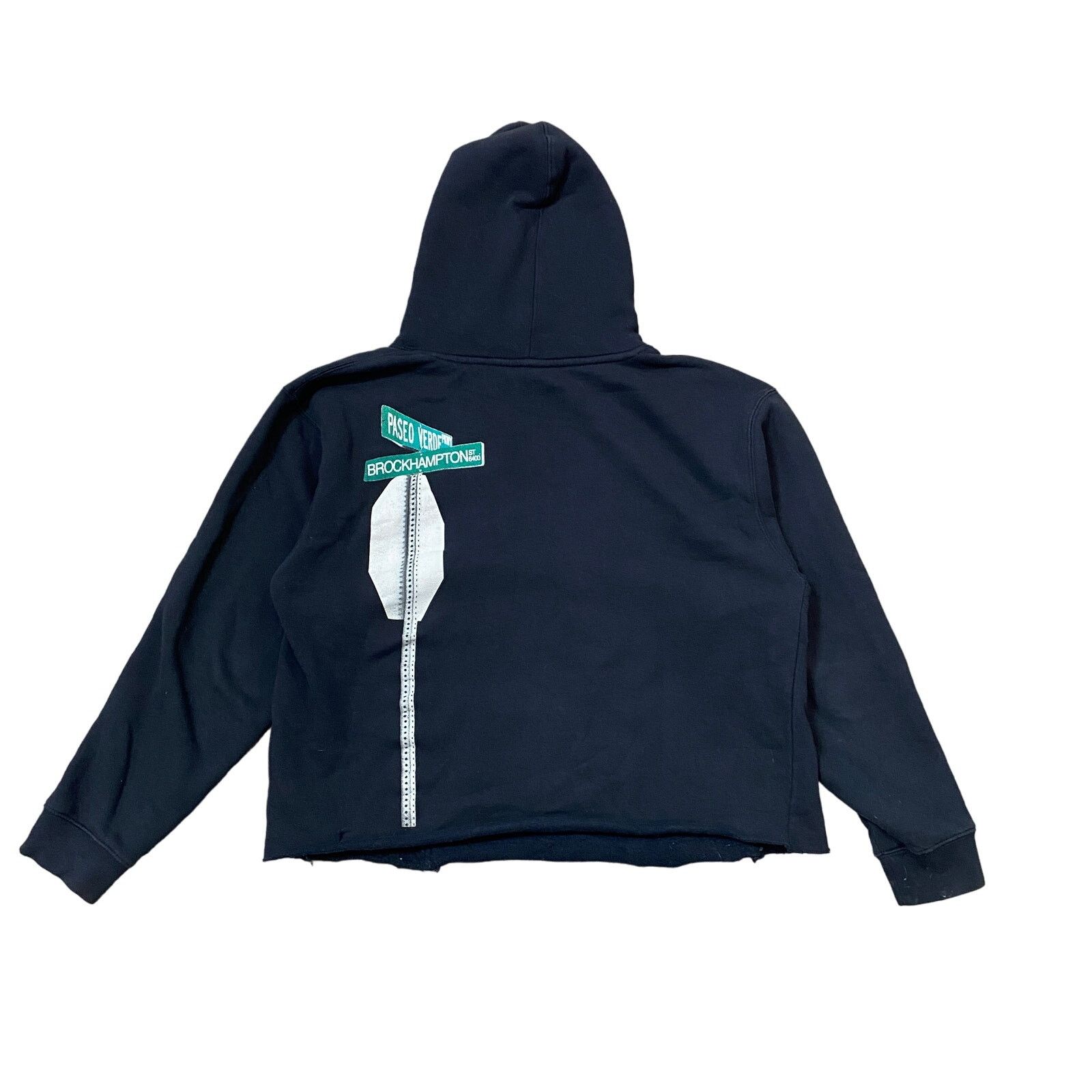 Brockhampton Brockhampton Like No Place Else Sign Cropped Hoodie Size L Size US L / EU 52-54 / 3 - 1 Thumbnail