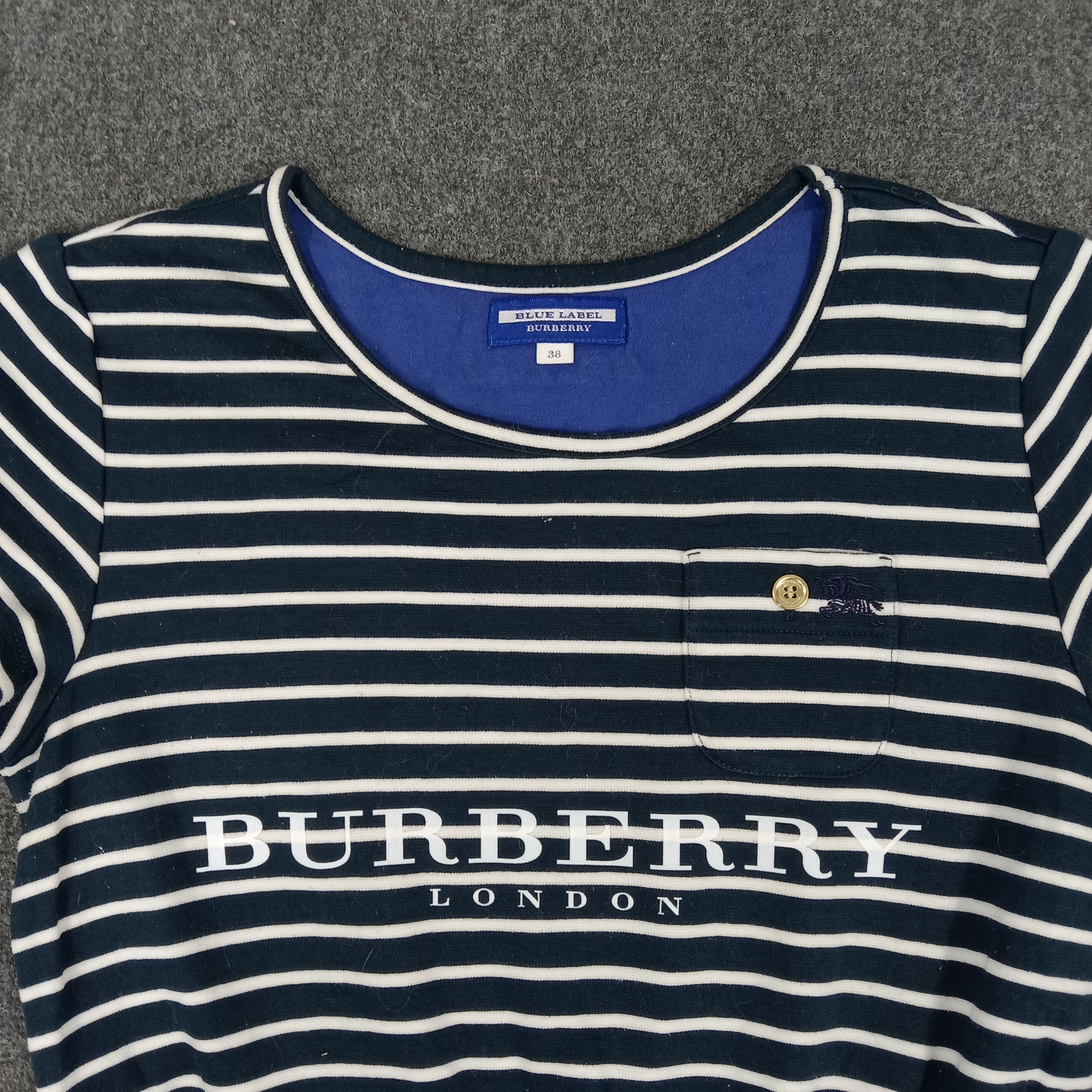 Burberry × Vintage Burberry Blue Label Designer Brand Dresses Size S / US 4 / IT 40 - 3 Thumbnail