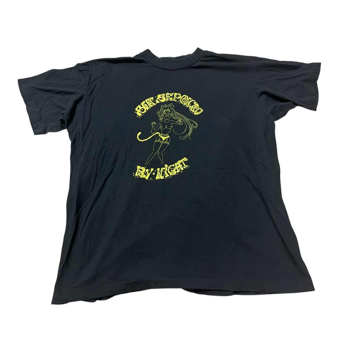 Vintage HELTER SKELTER VINTAGE 80s SAN SEPOLCRO T SHIRT Size US L / EU 52-54 / 3 - 1 Thumbnail