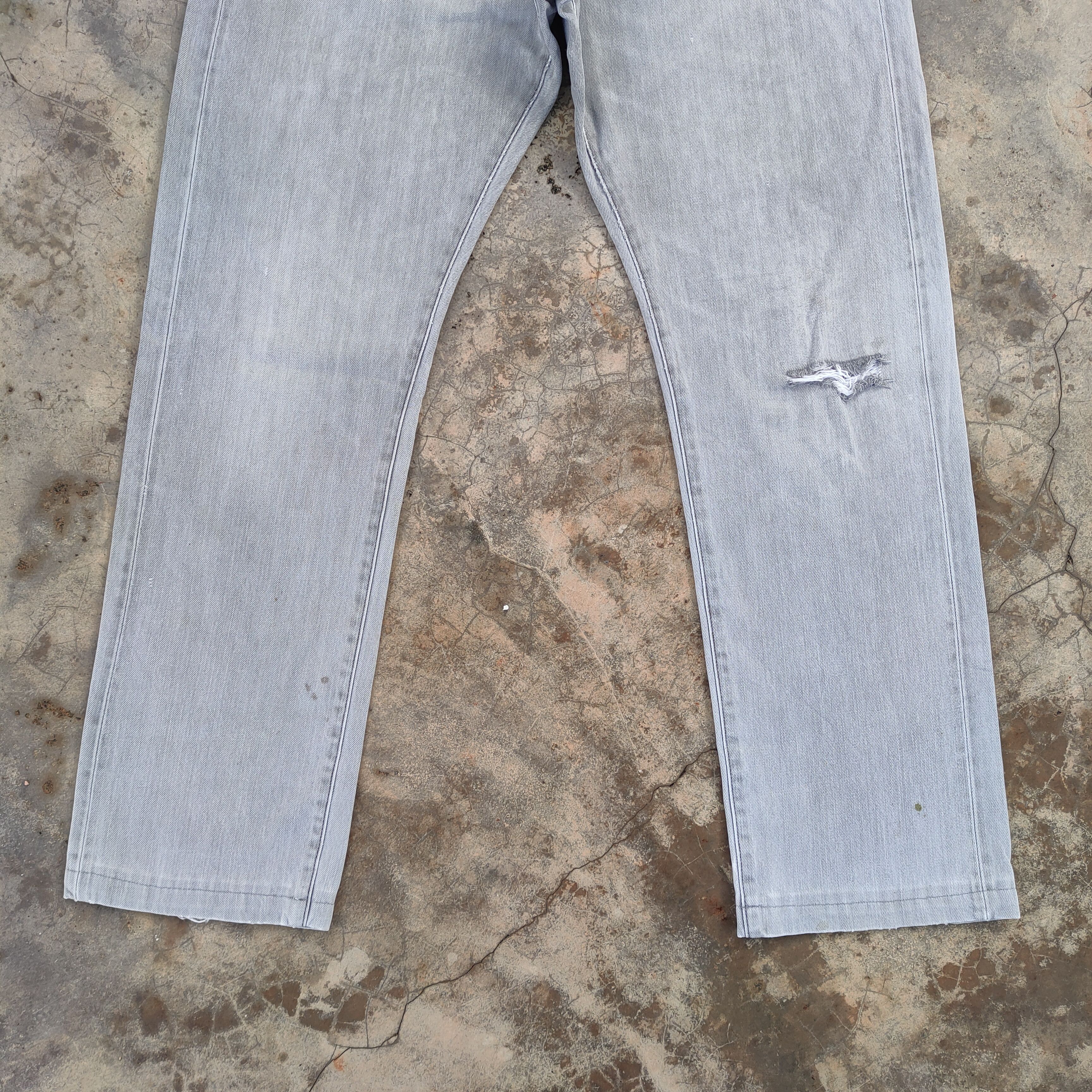Japanese Brand VINTAGE JAPANESE FADED JEANS DENIM PANTS Size US 36 / EU 52 - 4 Thumbnail
