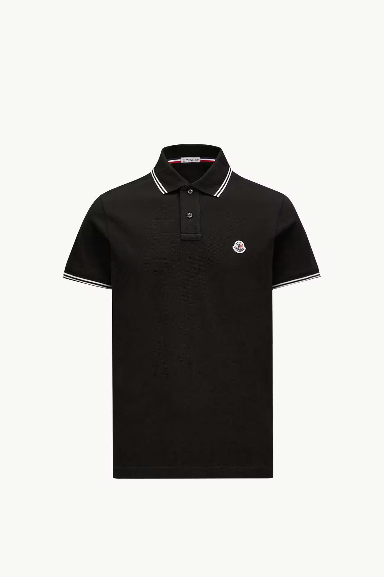 Moncler Moncler classic tipped polo shirt Size US L / EU 52-54 / 3 - 1 Thumbnail