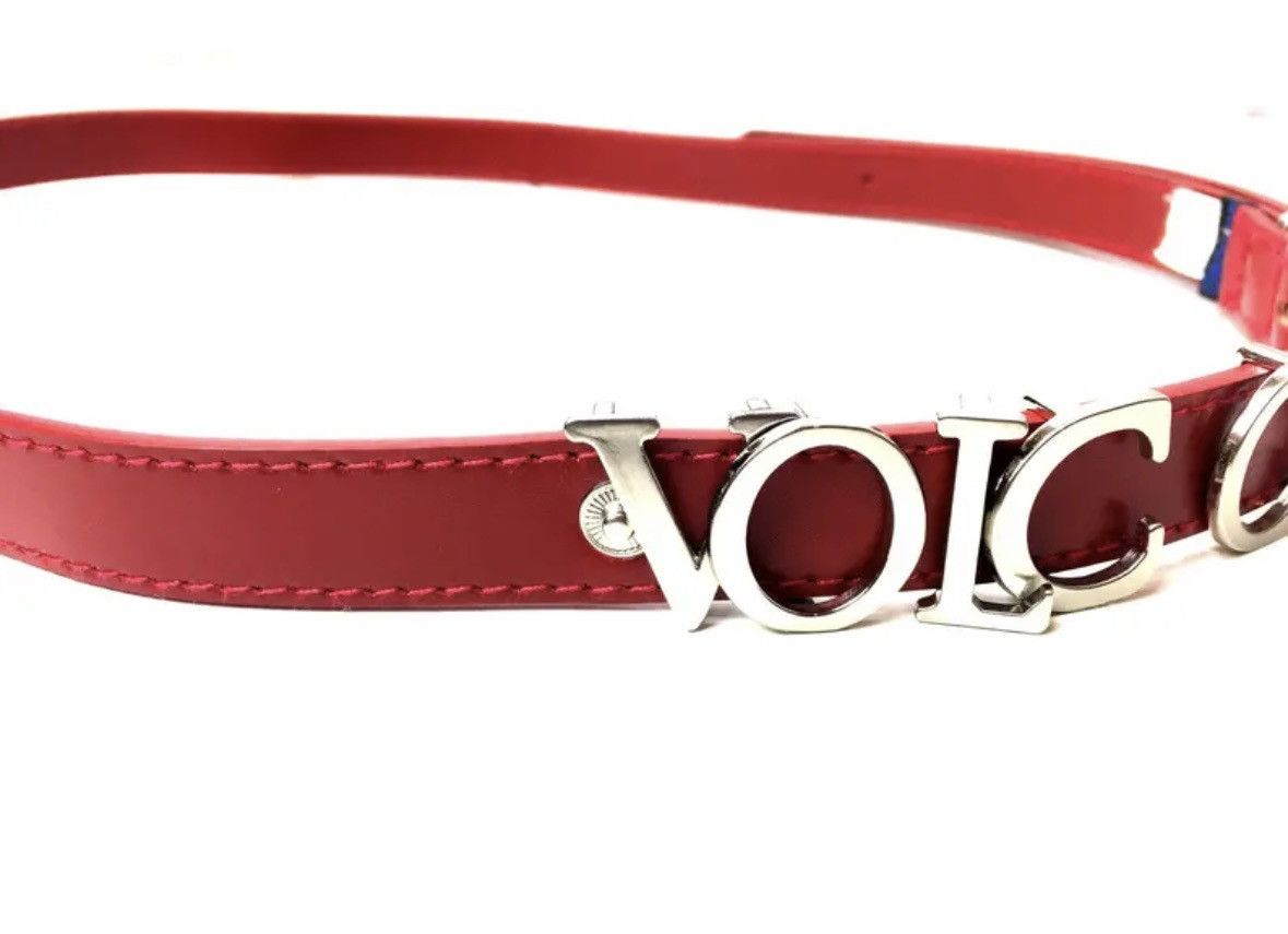 Volcom Y2K Volcom red leather belt Size ONE SIZE - 4 Thumbnail