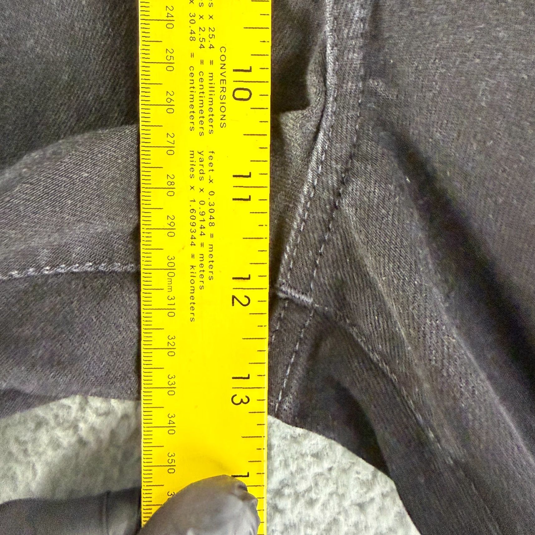 Madewell Madewell The Perfect Vintage Flare Jean Womens Size 31 Black Denim High-Rise Size 24" / US 00 / IT 34 - 6 Thumbnail