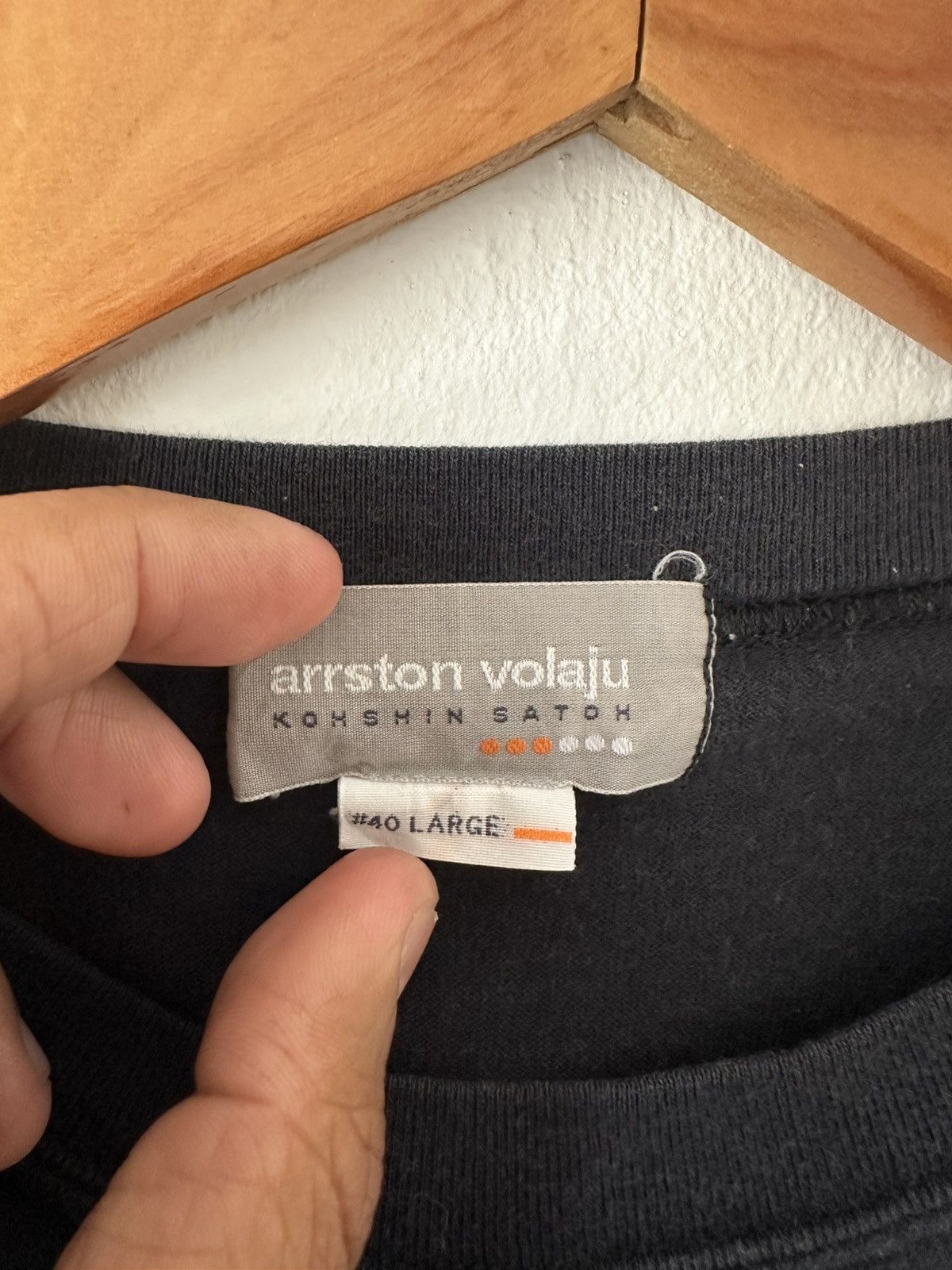Vintage Arrston Volaju Kohsin Satoh T Shirt Size US L / EU 52-54 / 3 - 7 Thumbnail