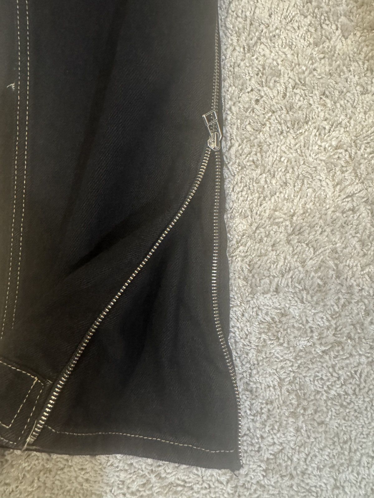 Zara Zara Zipper Flare Jeans Size US 32 / EU 48 - 3 Thumbnail