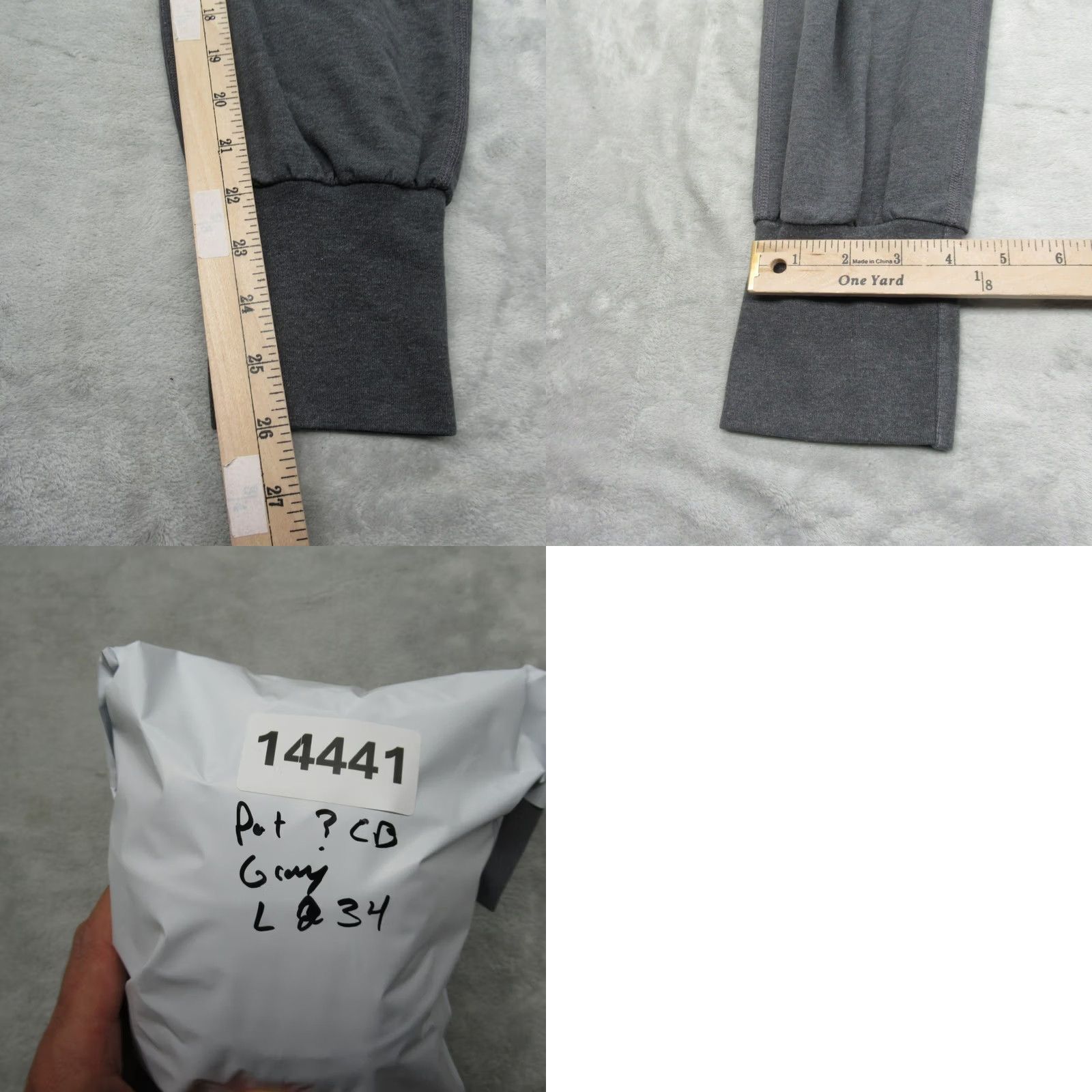 Patagonia Patagonia Jogger Pants Womens XS Gray Organic Cotton Drawstring Tapered Inseam 26 in, Pockets, Elastic Waist, Athleisure, Casual, Travel, 100% Cotton Size 26" / US 2 / IT 38 - 9 Thumbnail