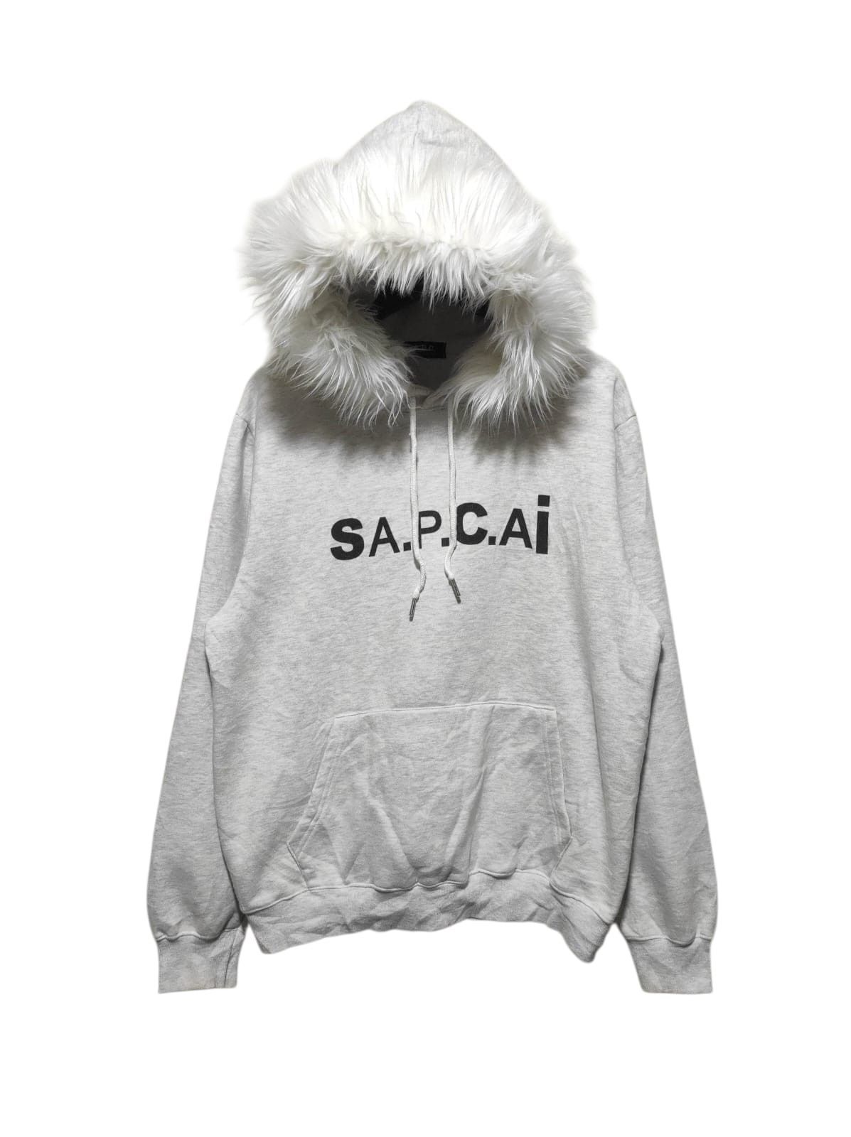 A.P.C. × Sacai APC x Sacai Fur Hoodie LGB IfSixWasNine style Size US L / EU 52-54 / 3 - 1 Thumbnail