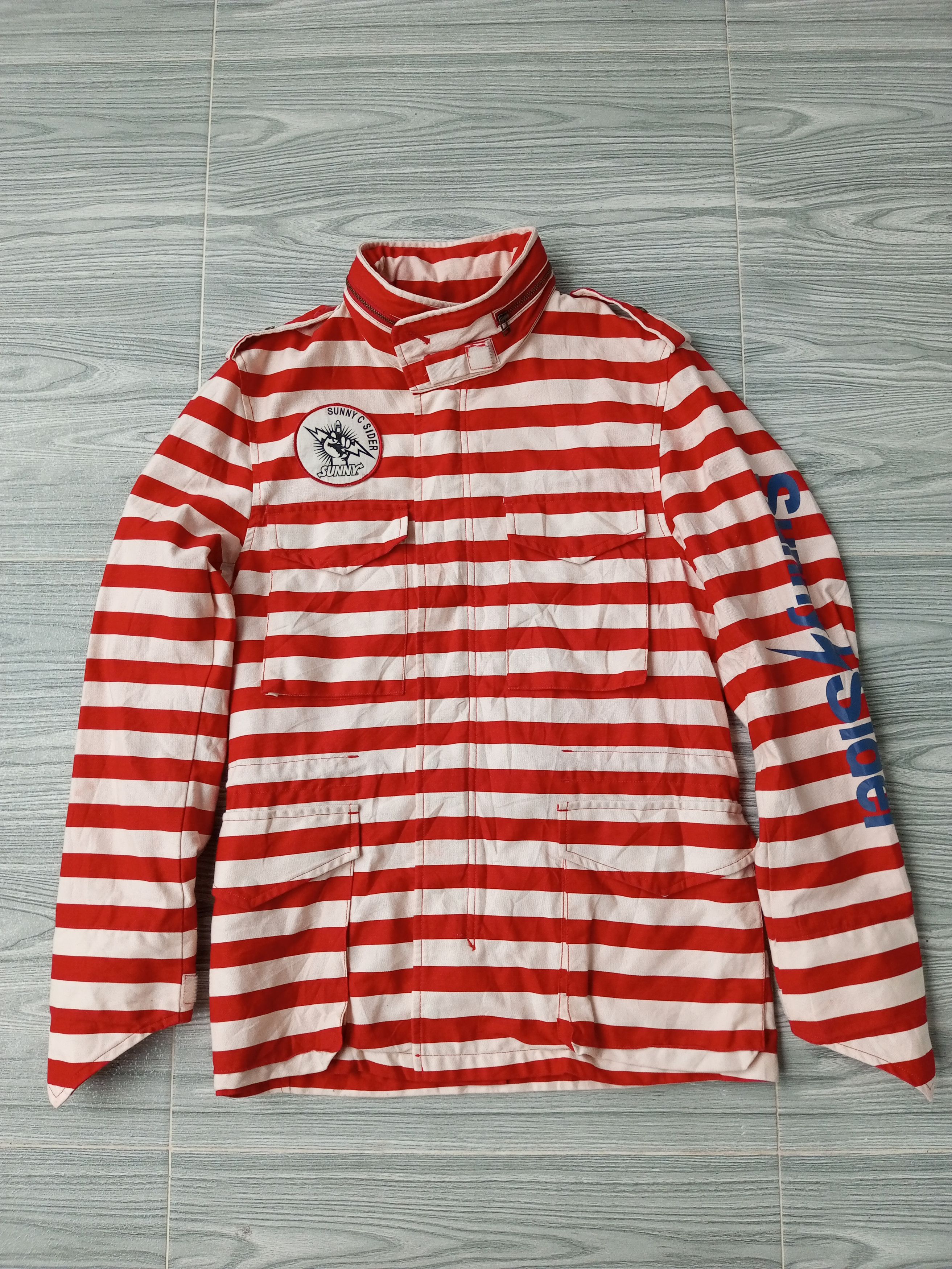 Japanese Red Stripe jacket ifsixwasnine style