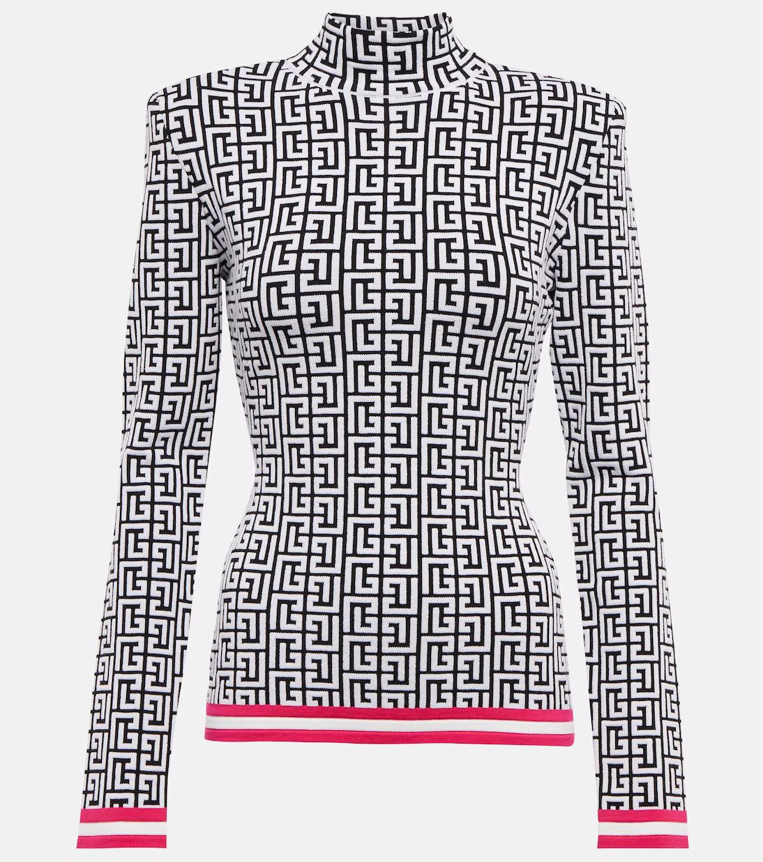Balmain o1w1db10624 Sweater in Black Size XXS / US 00 / IT 34 - 1 Thumbnail