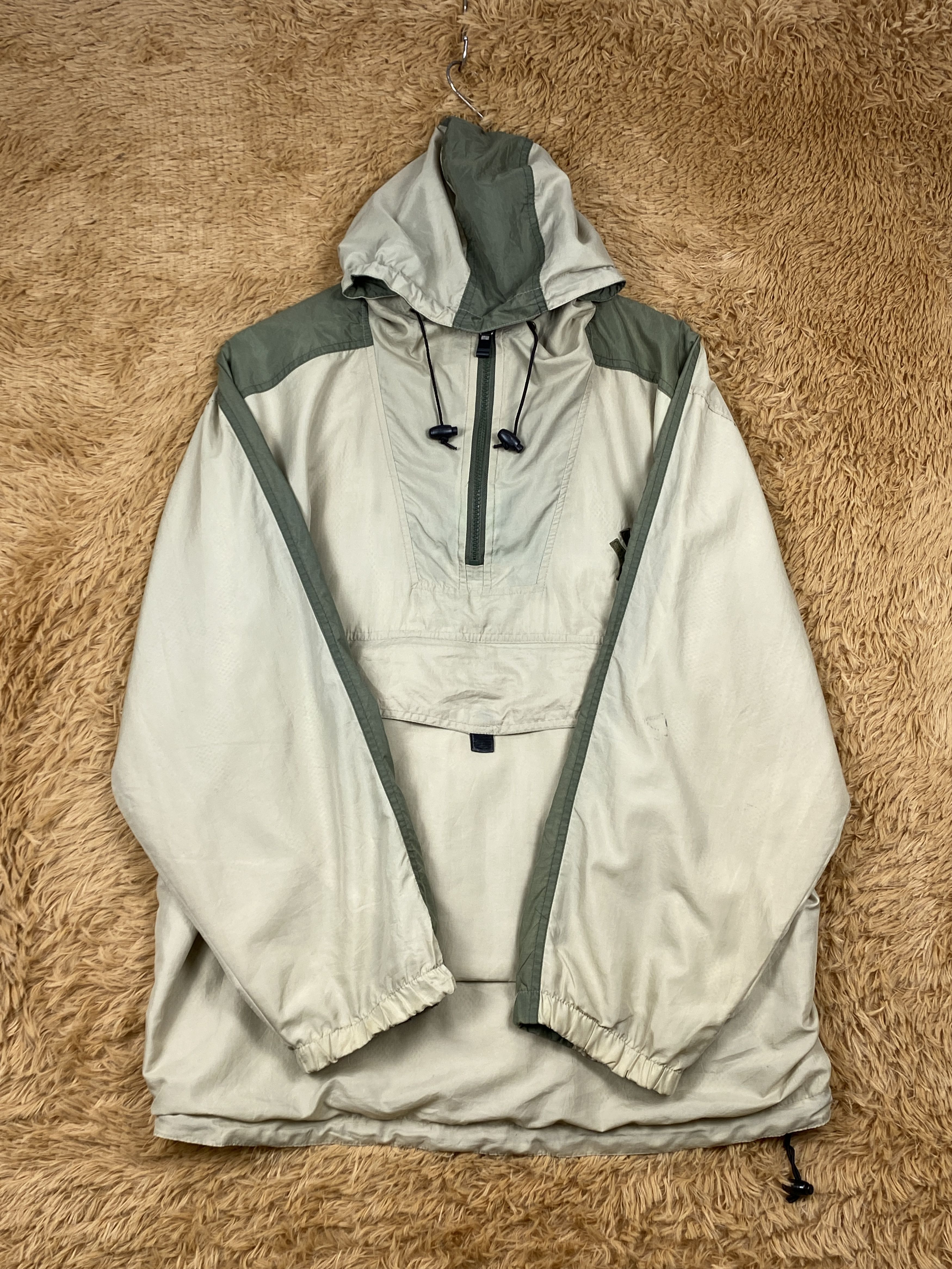 MLB Vintage New York Half Zipper Hoodie Anorak Jacket J1725 Size US L / EU 52-54 / 3 - 4 Thumbnail