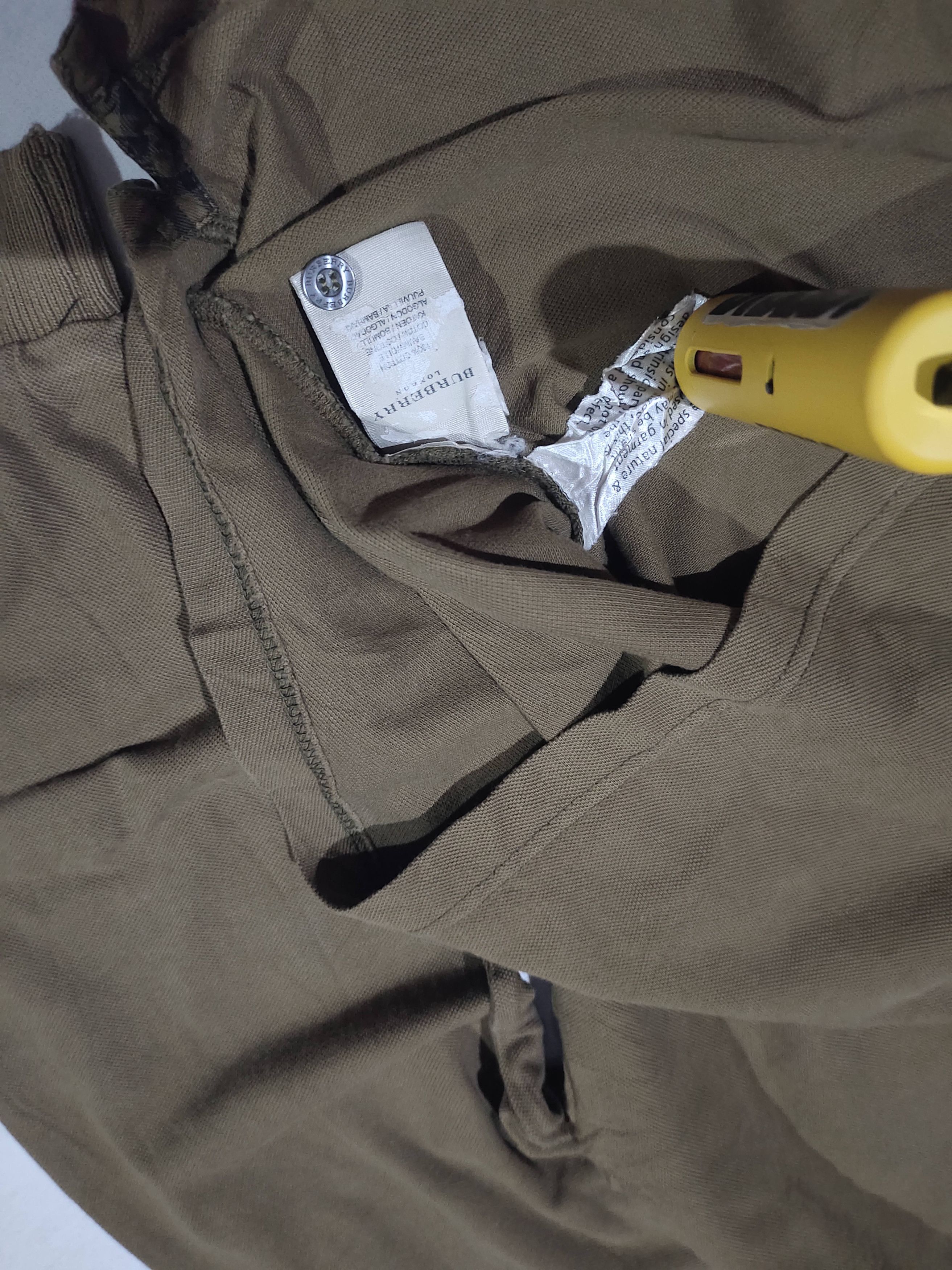 Burberry Burberry Polo Longsleeve Size US L / EU 52-54 / 3 - 4 Thumbnail