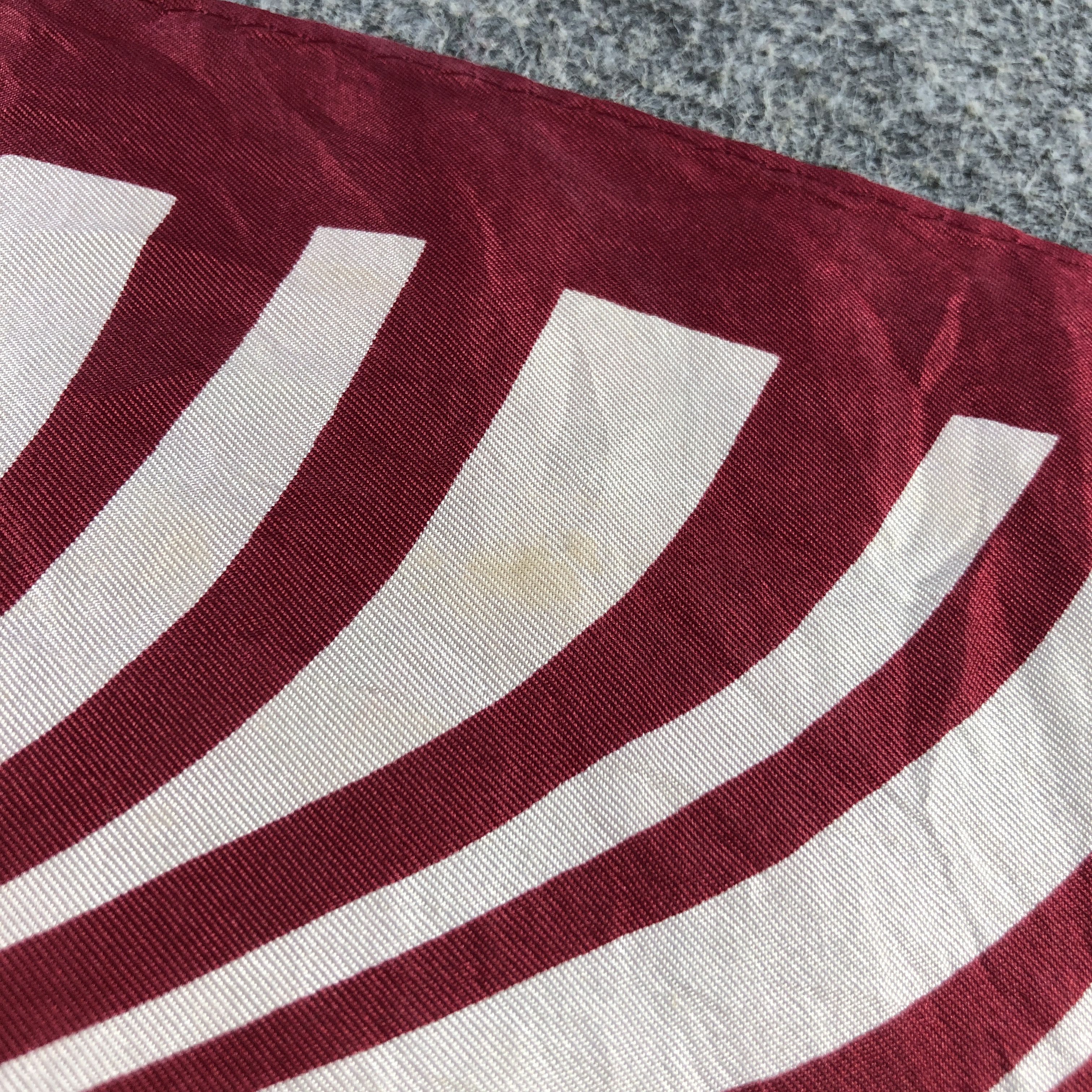 Vintage Vintage Luxury Abstract Silk Scarf M1365 Size ONE SIZE - 7 Thumbnail