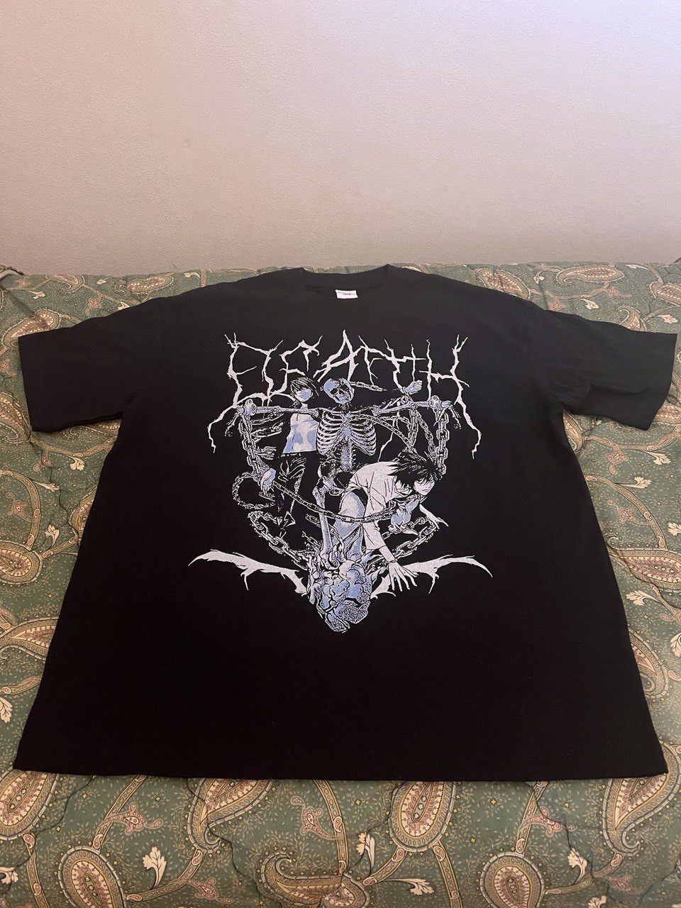 Japanese Brand DEATH NOTE OVERSIZE TEE Size US M / EU 48-50 / 2 - 1 Thumbnail