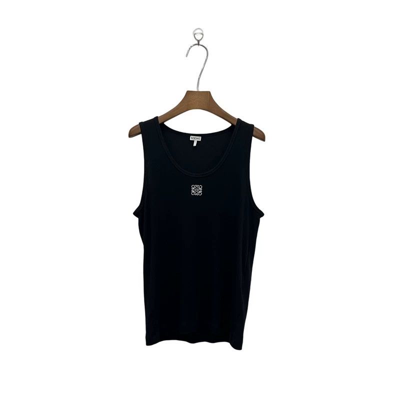 Loewe LOEWE Black embroidered vest Size L / US 10 / IT 46 - 2 Thumbnail