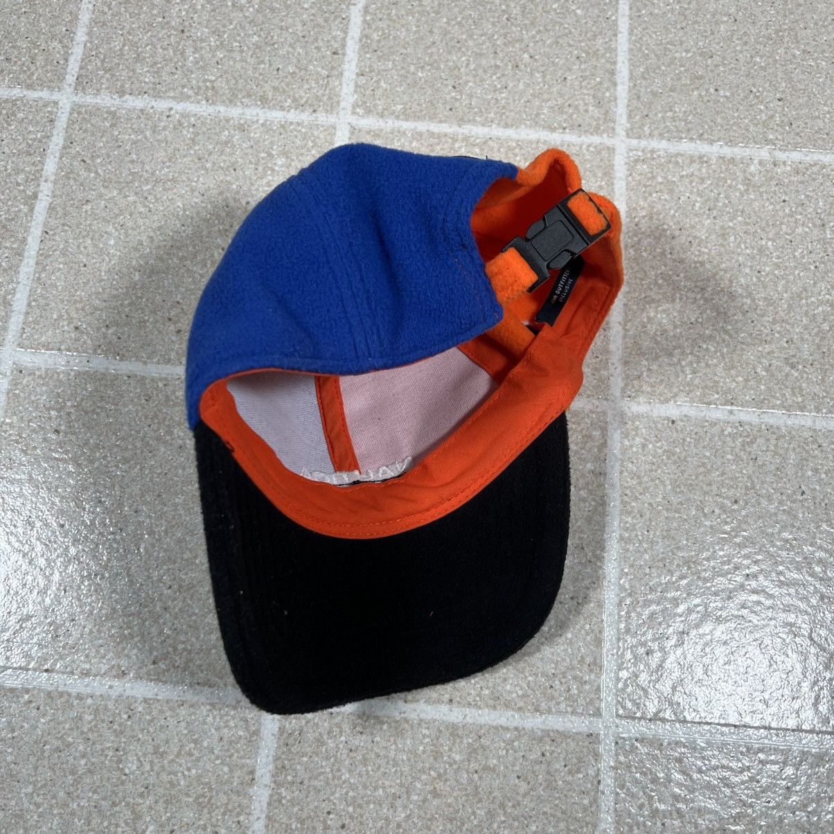 Nautica × Vintage Nautica Competition Vintage Fleece Hat - Orange/blue Size ONE SIZE - 2 Thumbnail