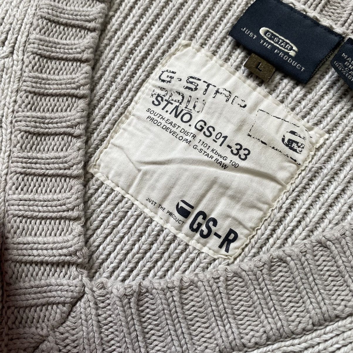 G-Star Vintage G-Star Raw Big Logo Avantgarde y2k sweater Size US L / EU 52-54 / 3 - 7 Thumbnail