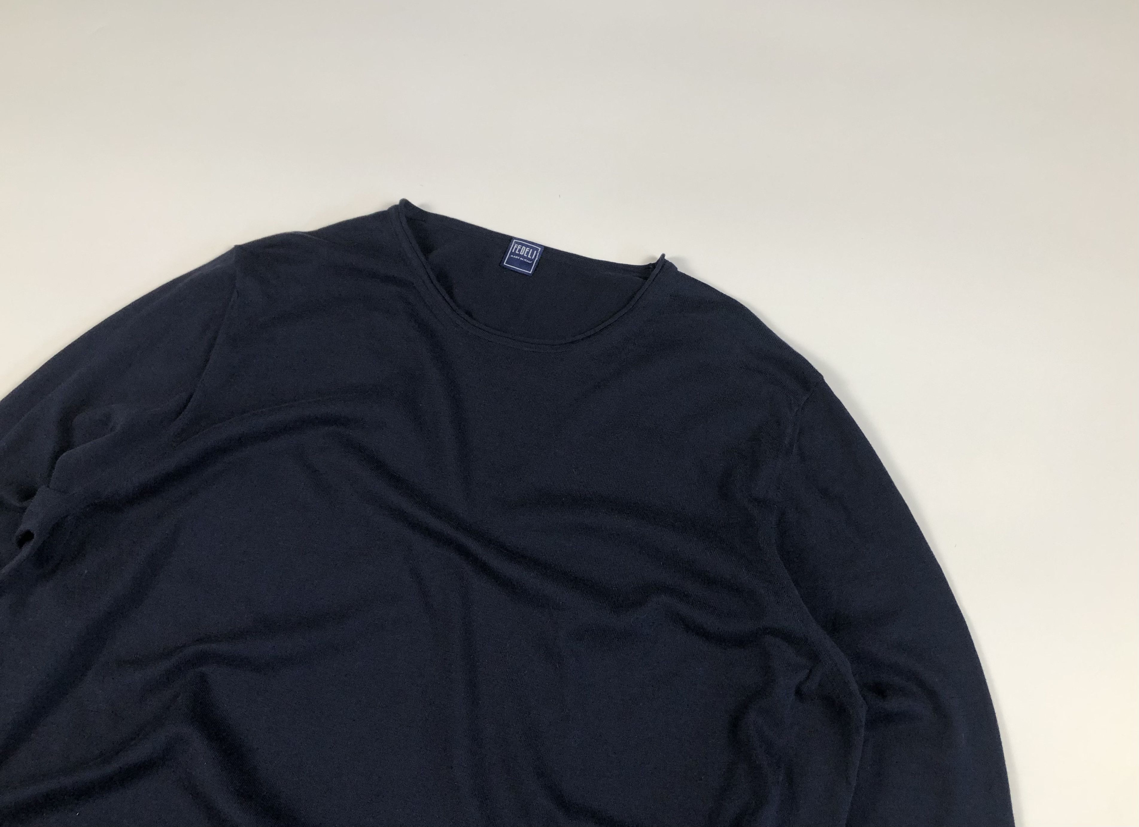 Fedeli Fedeli Cotton Jumper Size US XL / EU 56 / 4 - 2 Thumbnail