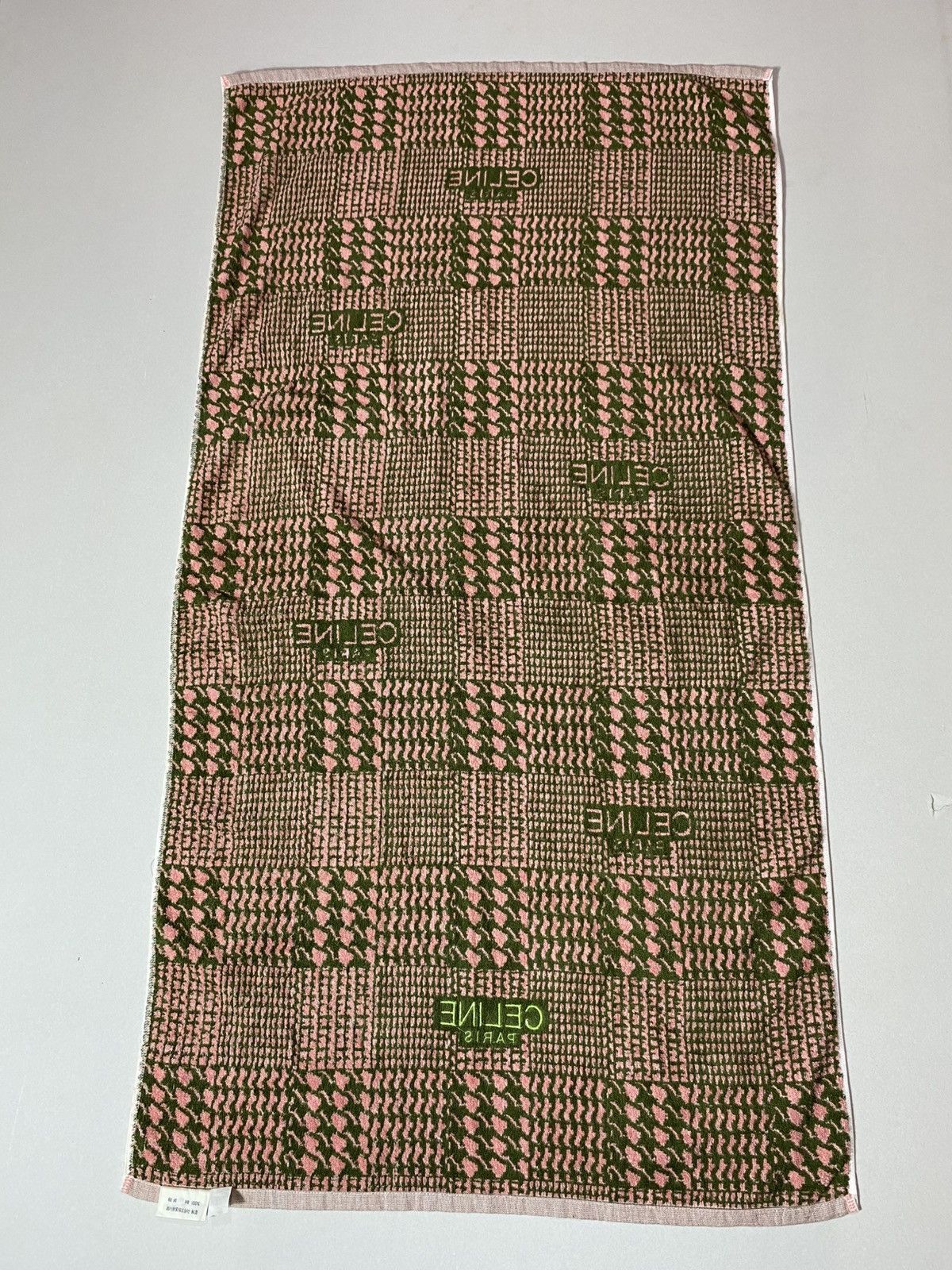 Celine Celine Monogram All Over Printed Towel Body Size ONE SIZE - 2 Thumbnail